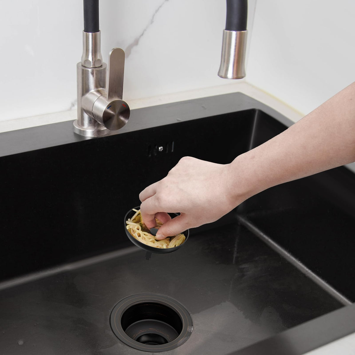 Stainless Steel Bronze Sink Drain Strainer Kit 3