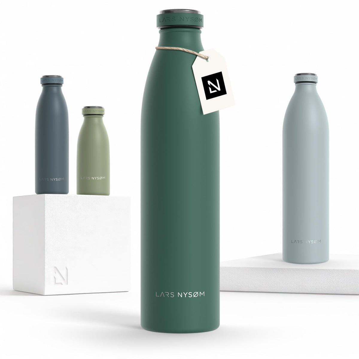 Stainless Steel Insulated Water Bottle 12oz 17oz 25oz 34oz 51oz