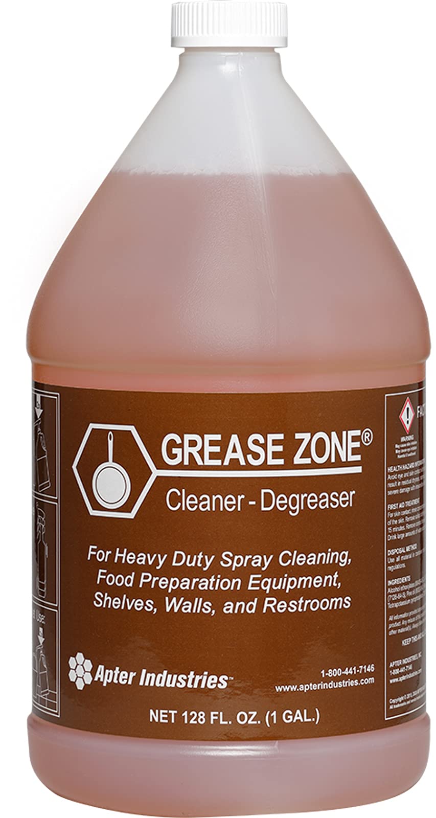 Grease Zone Food Safe Degreaser & All (128 Fl Oz)