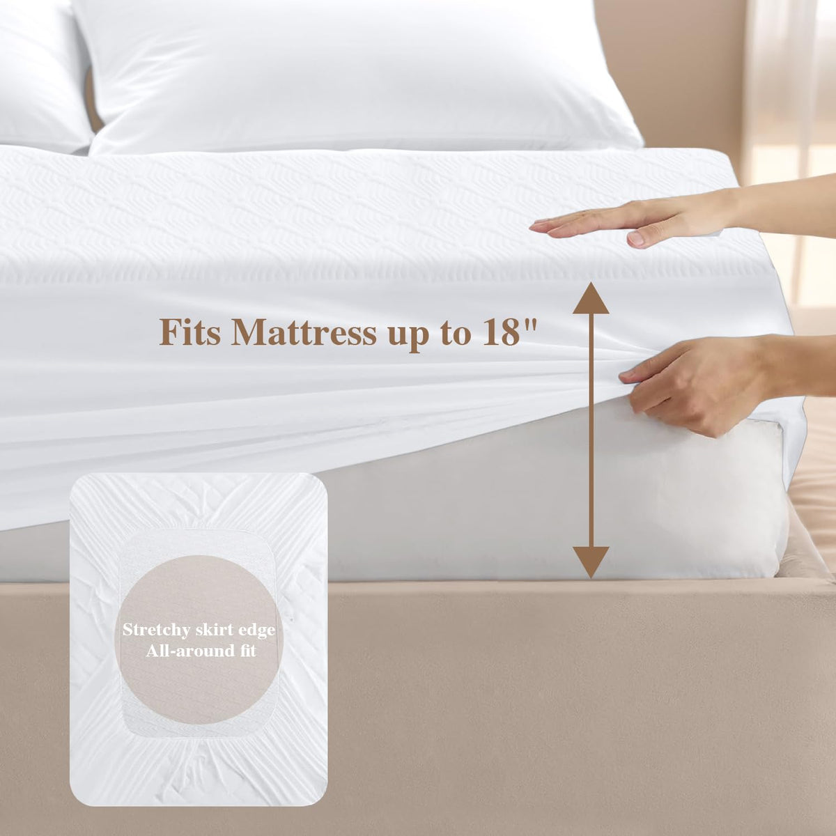 Cal King Mattress Protector Waterproof