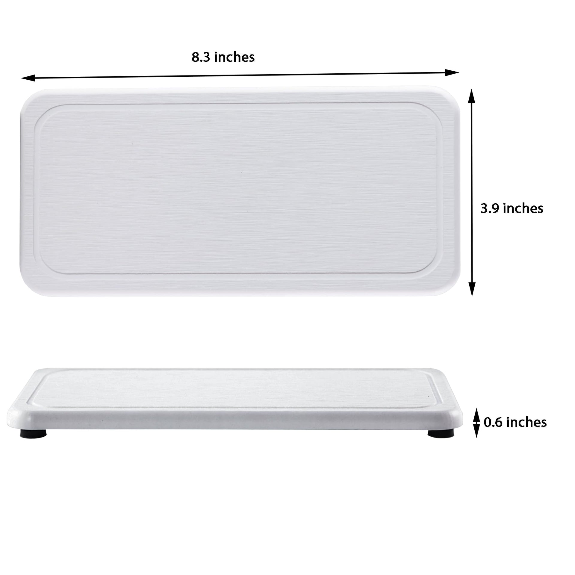 2 Pcs Sink Stone Soap Trays (2 Count)