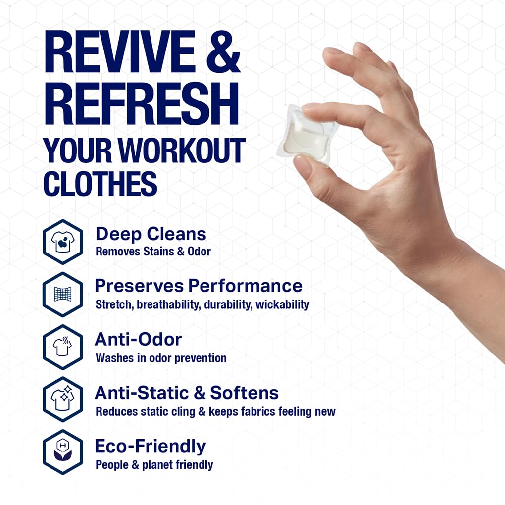 Activewear Laundry Detergent Packs (75 Count)