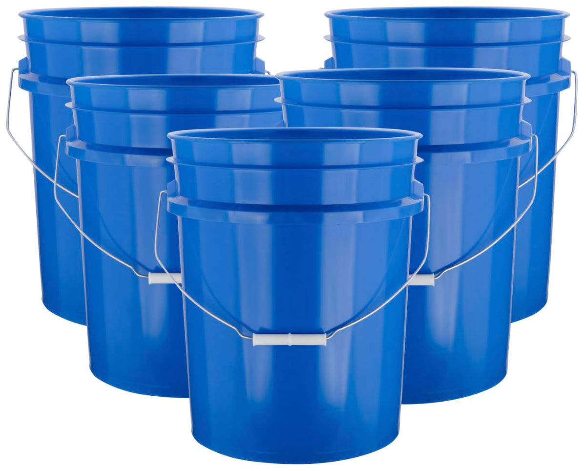 5 Gallon Premium HPDE Plastic Bucket