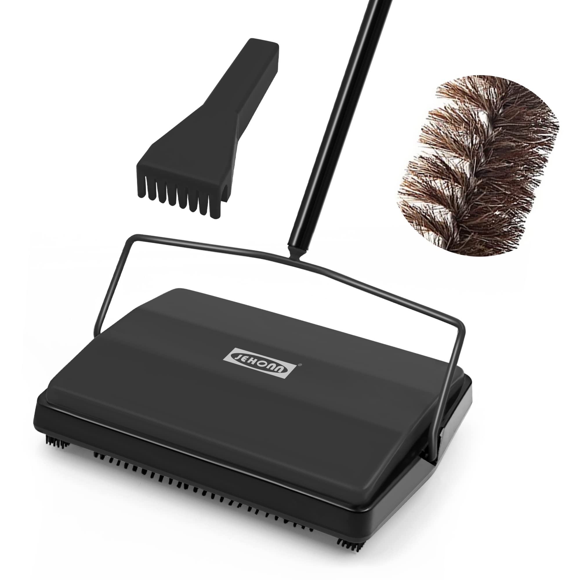Carpet Floor Sweeper Manual with Horsehair