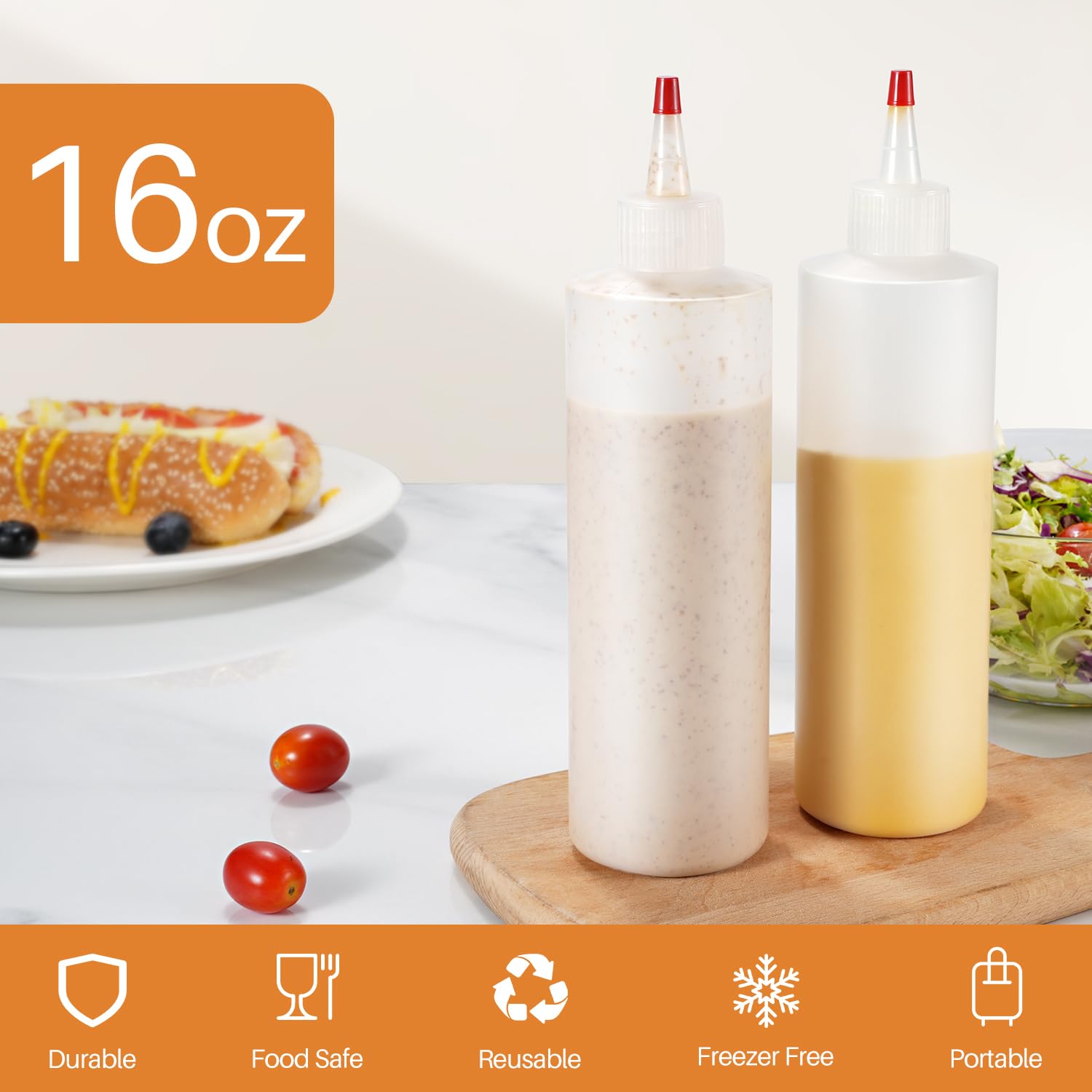 Squeeze Bottles (3 Count)