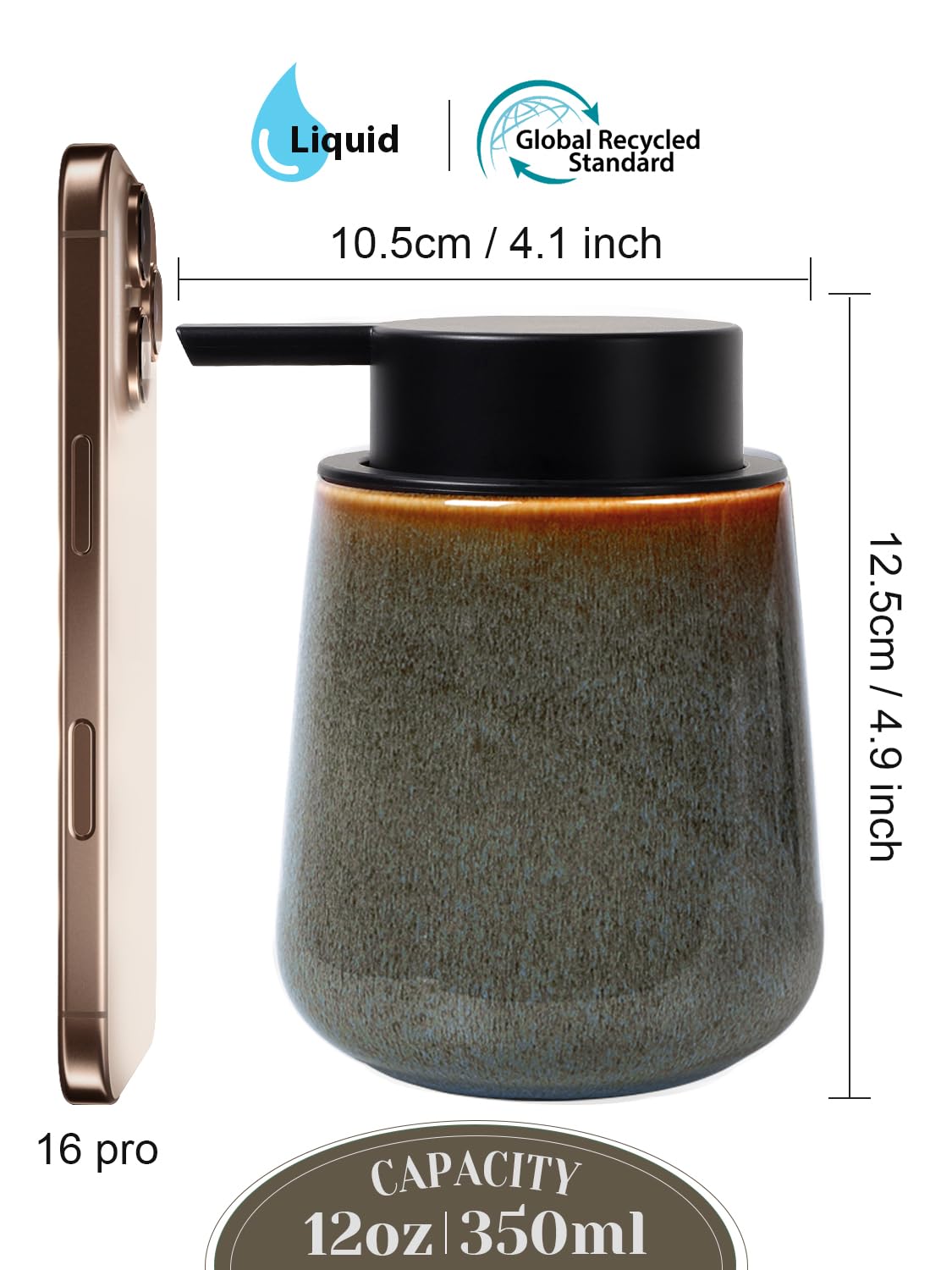 Ceramic Lotion Dispenser