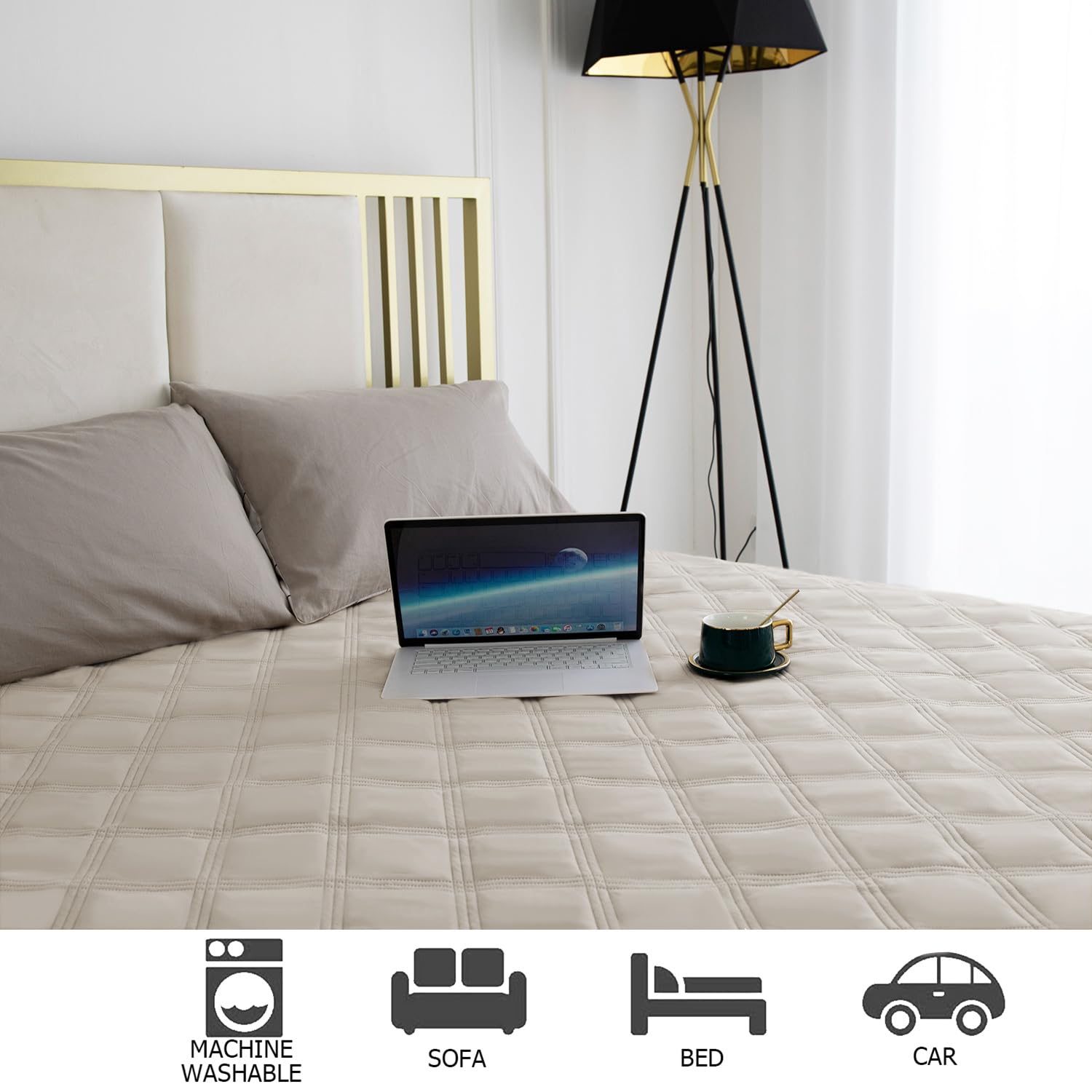 Waterproof Dog Bed Cover Pet Blanket with Anti