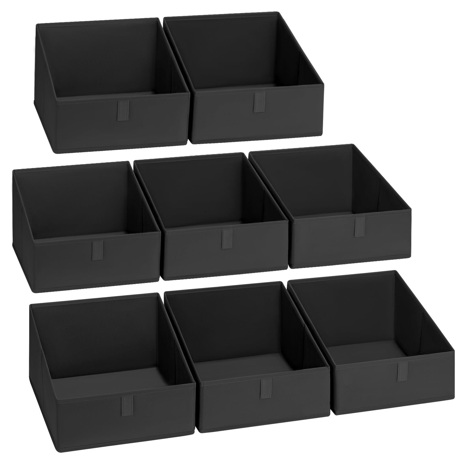 Closet Storage Bins 8 Pack (8 Count)