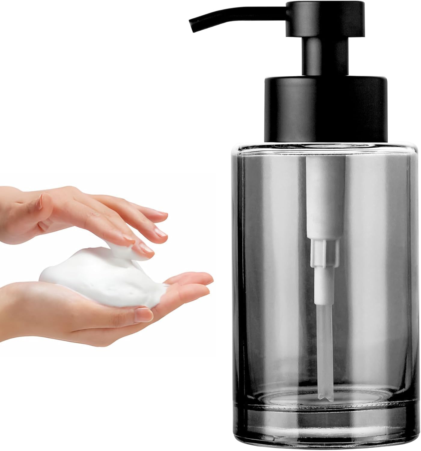 Black Foaming Soap Dispenser