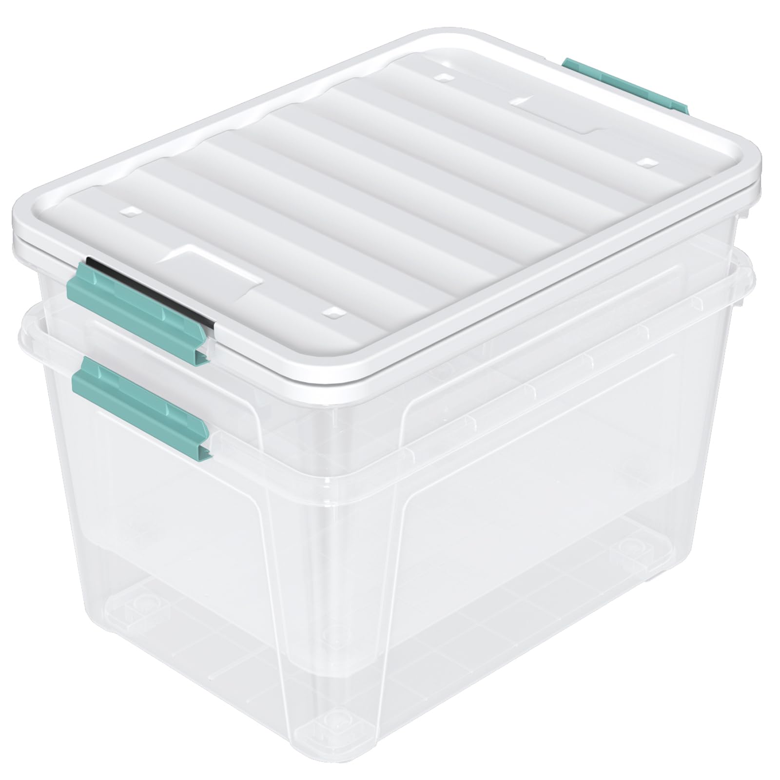 85 Qt Storage Box with Latching Lid (2 Count)