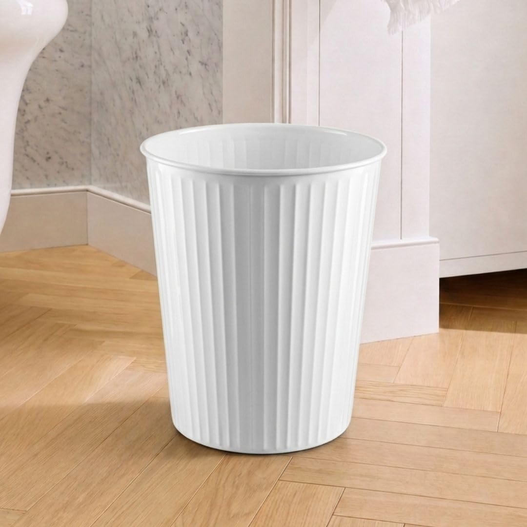 Metal Bathroom Trash Can