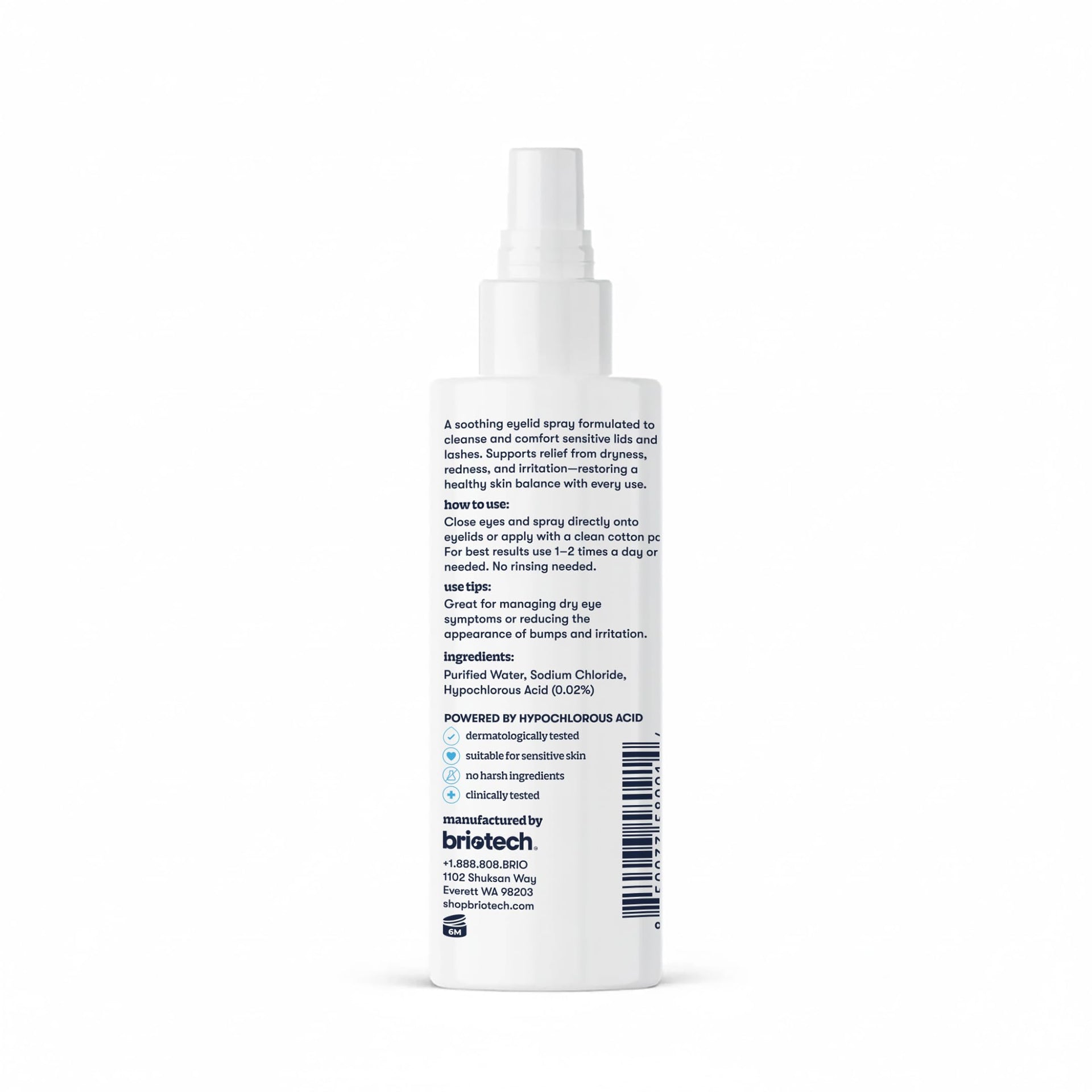 Eyelid Cleanser (2 Fl Oz)