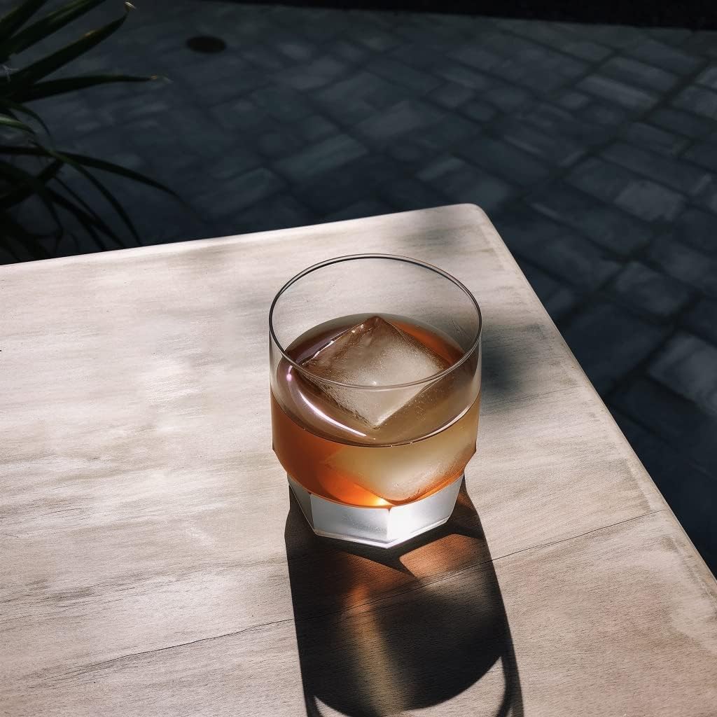 Ball Ice Cube Tray and Big Cube Molds for Whiskey (2 Count)