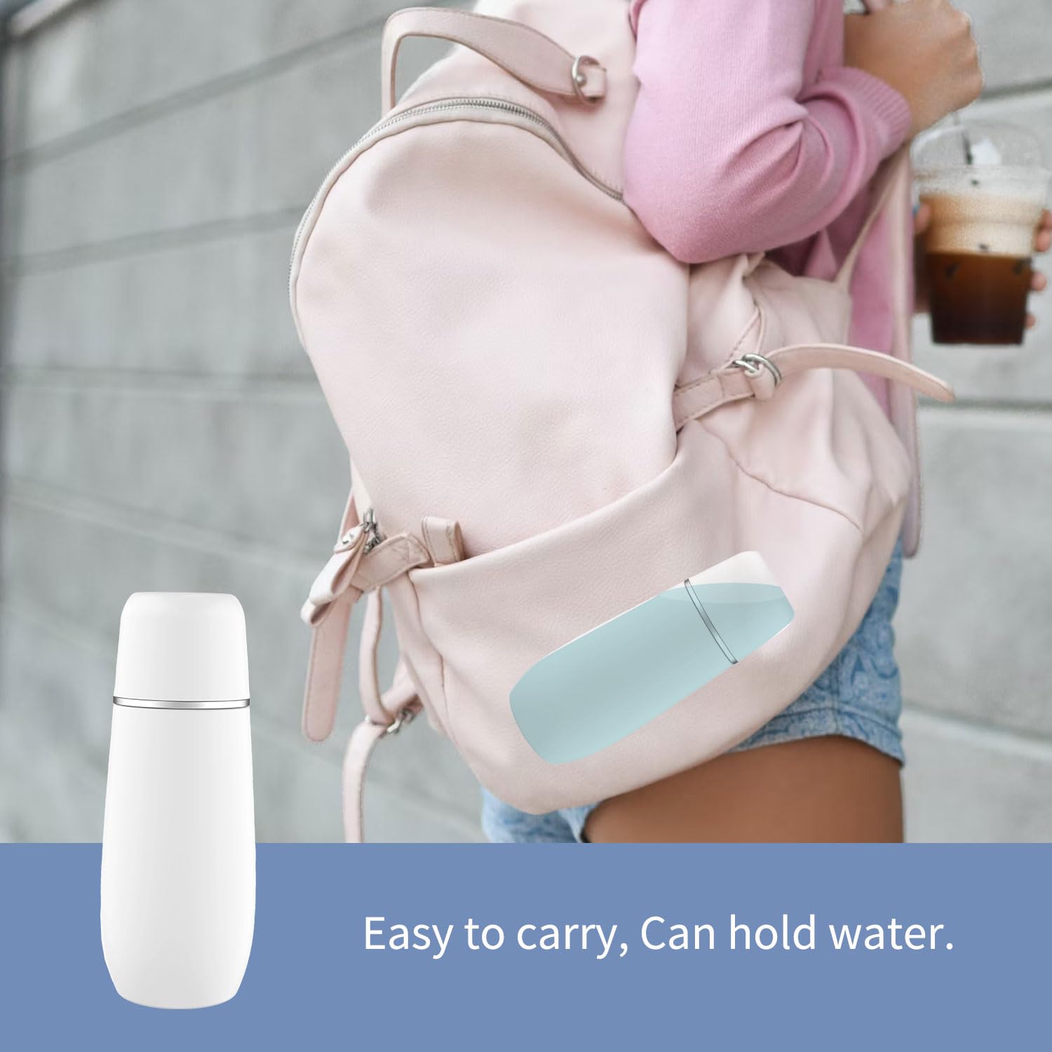 Portable Bidet for Travel Friendly Handheld Personal Peri Bottle 400ml Convenient Leakproof Design Personal Hygiene Cleaning (4.96 Ounce)