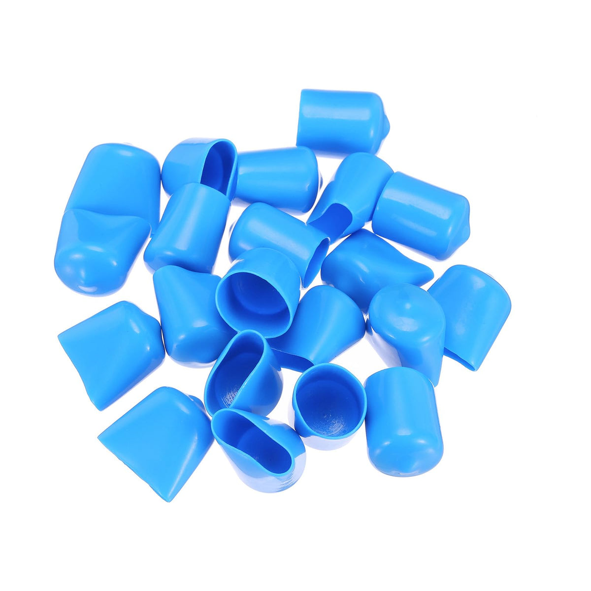 20pcs Rubber End Caps 16mm