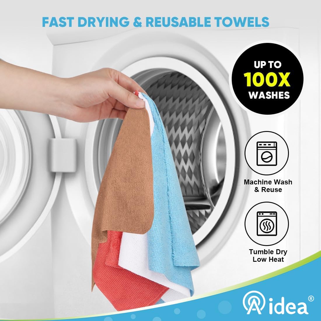 Microfiber Cleaning Cloth (330 Count) - ModHome Supplies