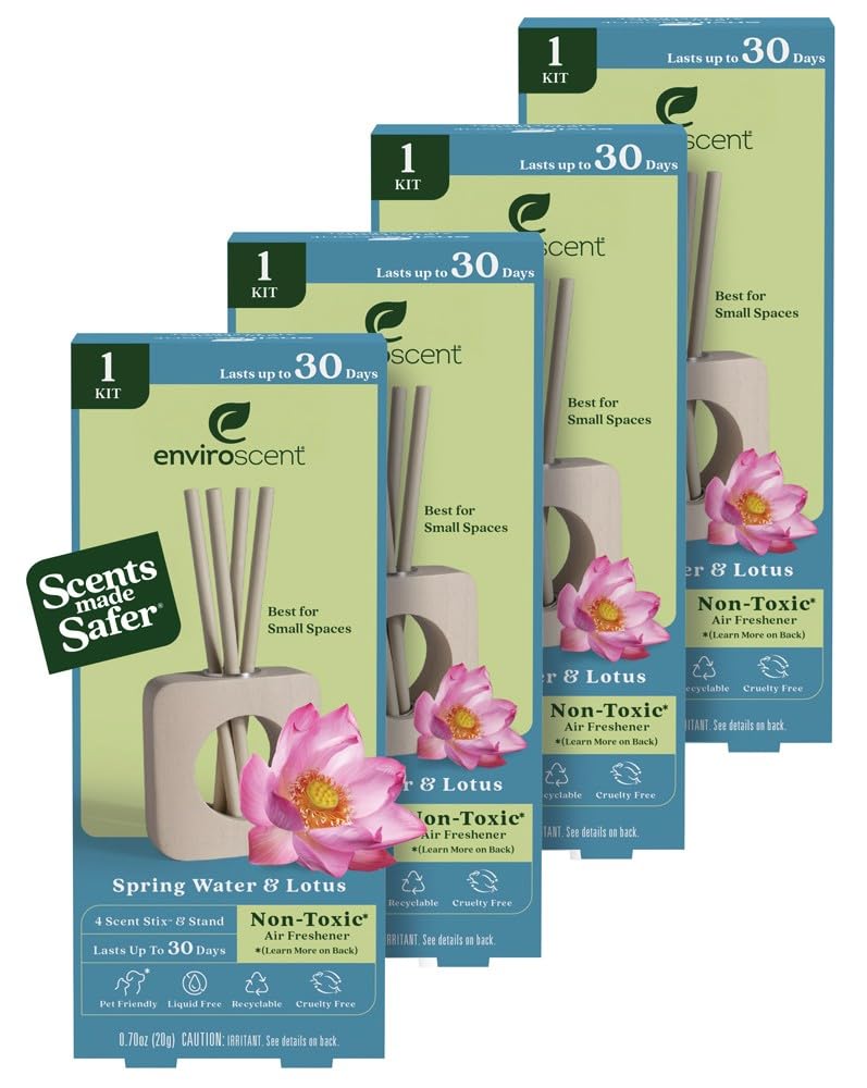 Scent Stix™ Starter Kit with Mango Wood Stand & Refill (4 Count)