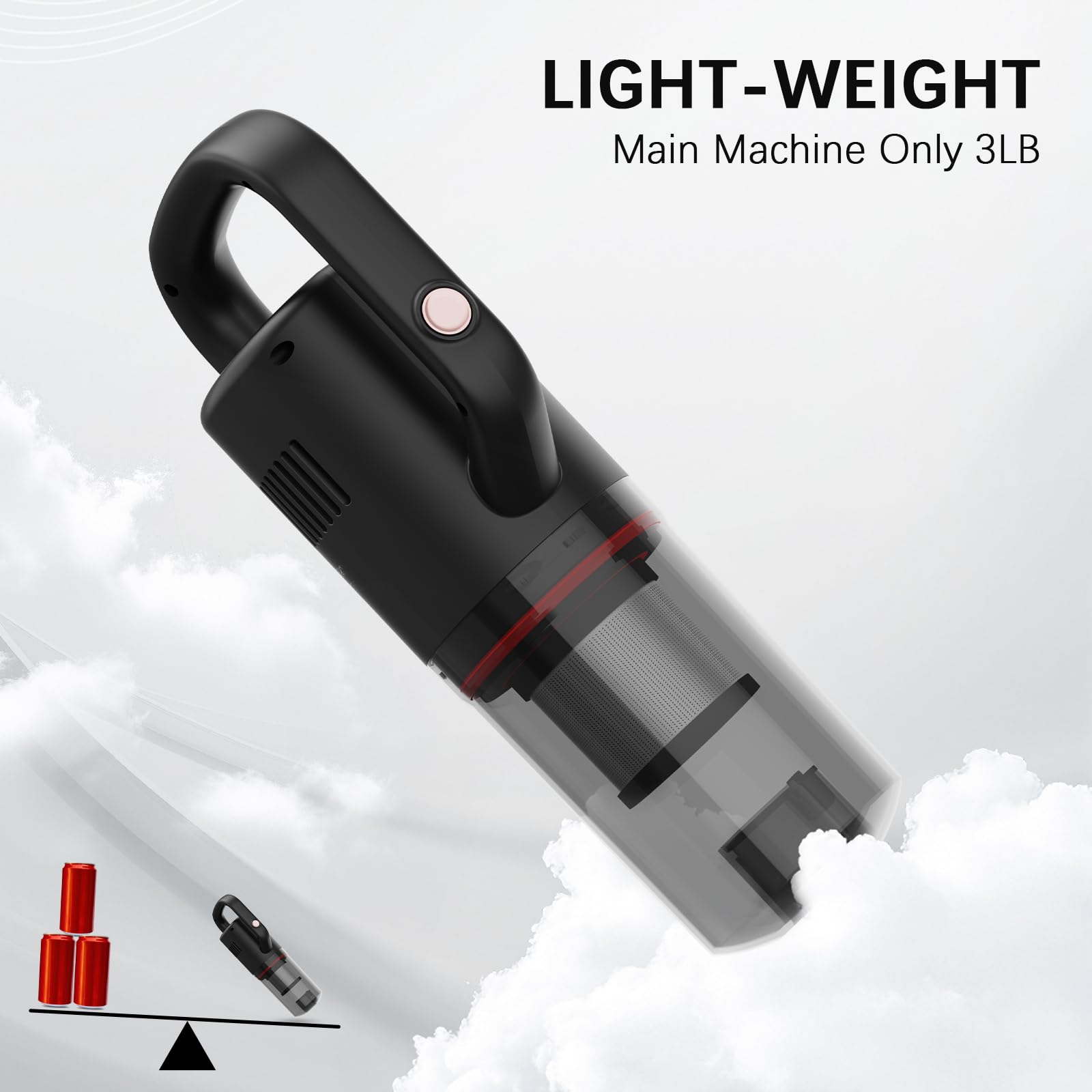Cordless Vacuum Cleaner Lightweight Hand