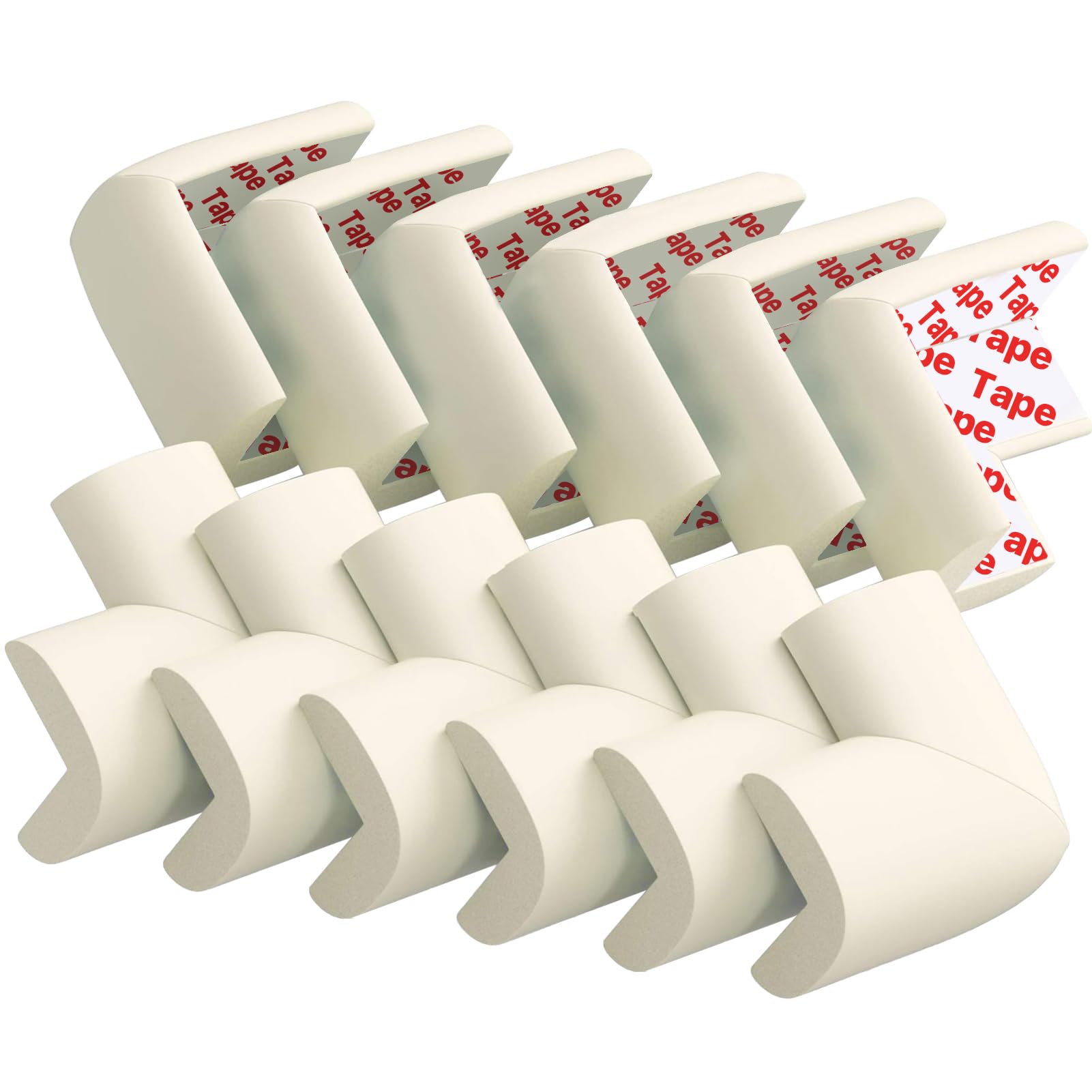12 Pack Corner Protector Baby Proofing Edge and Corner Guards (12 Count)