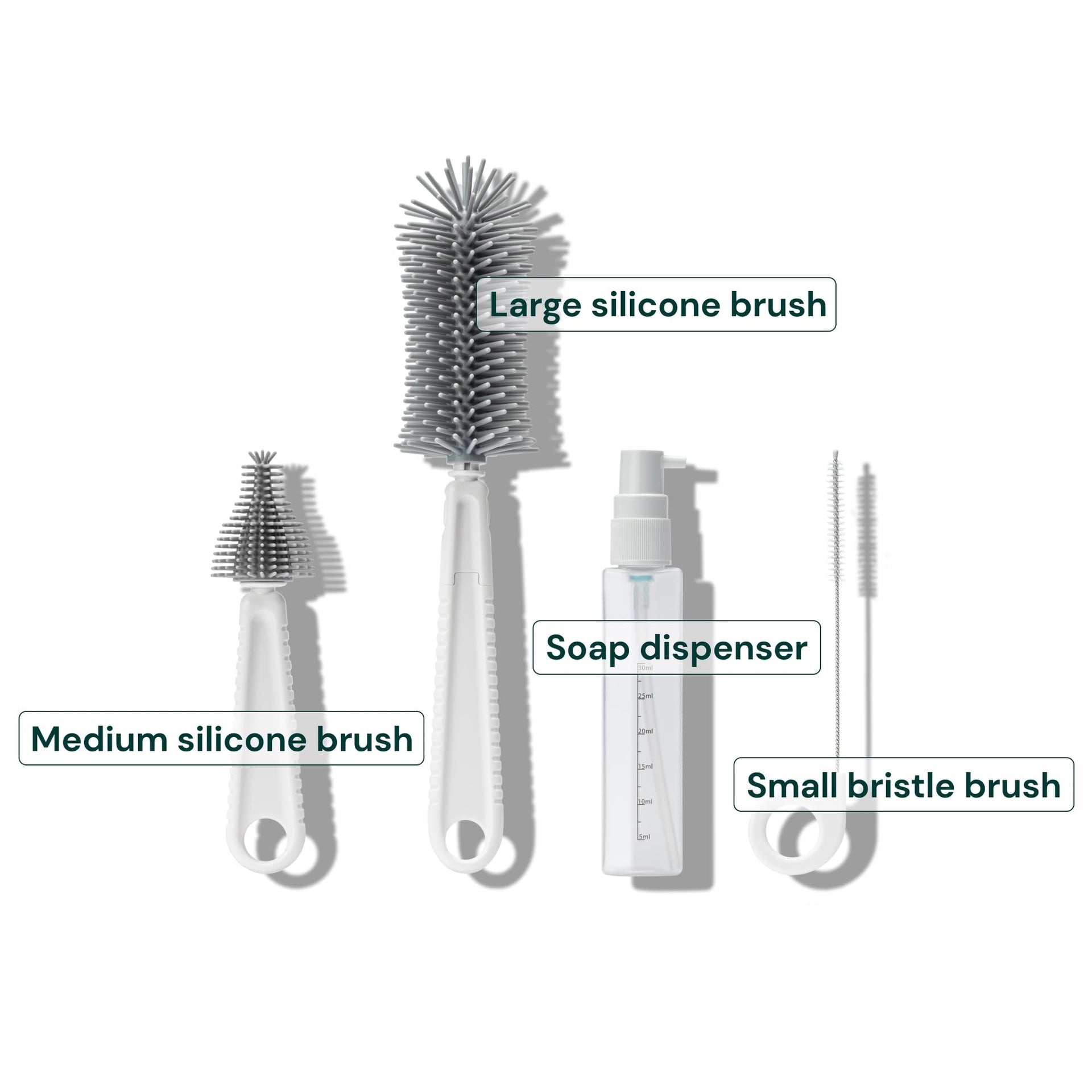 Travel Cleaning Kit & Drying Rack