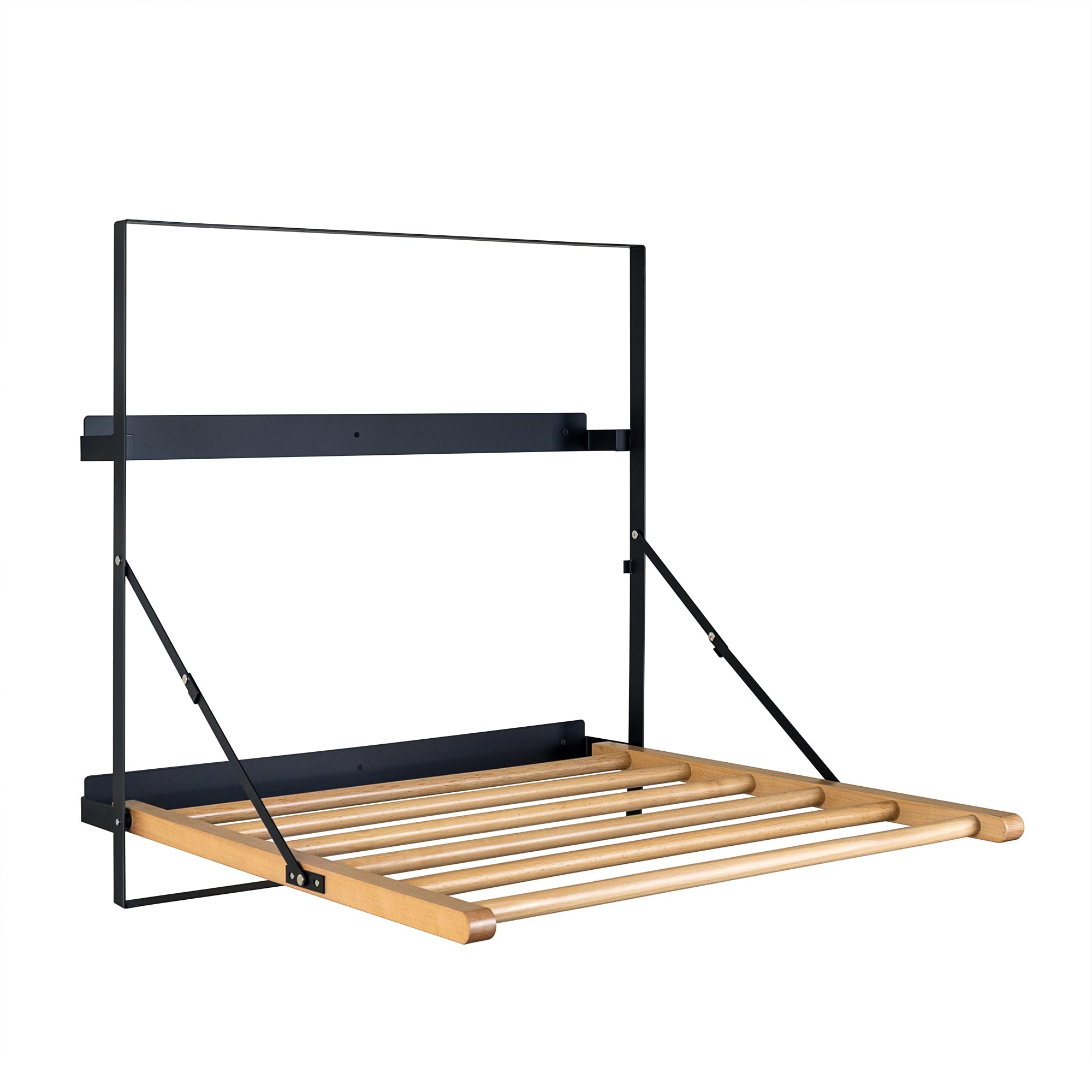 Wall Mounted Clothes Drying Rack Laundry Drying Rack Collapsible