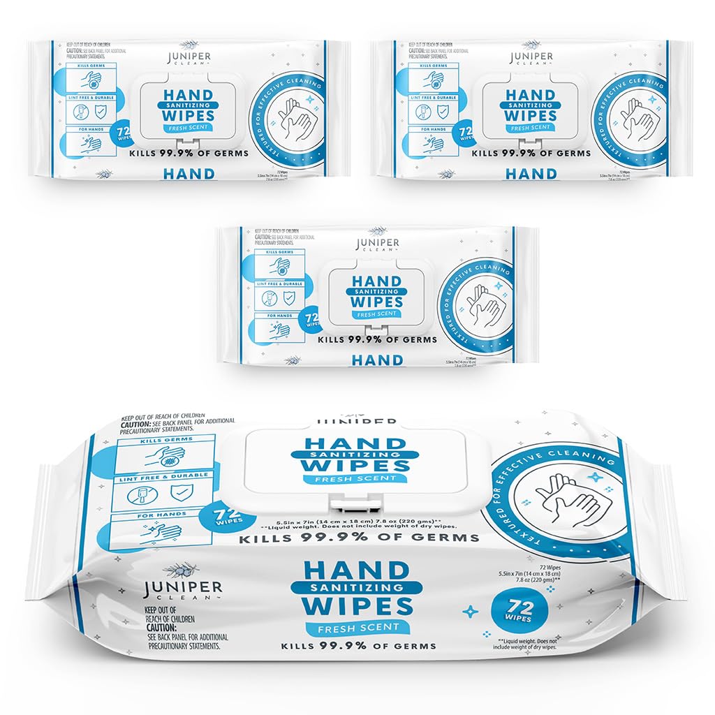 3 Pack Hand Sanitizing Wipes (216 Count)