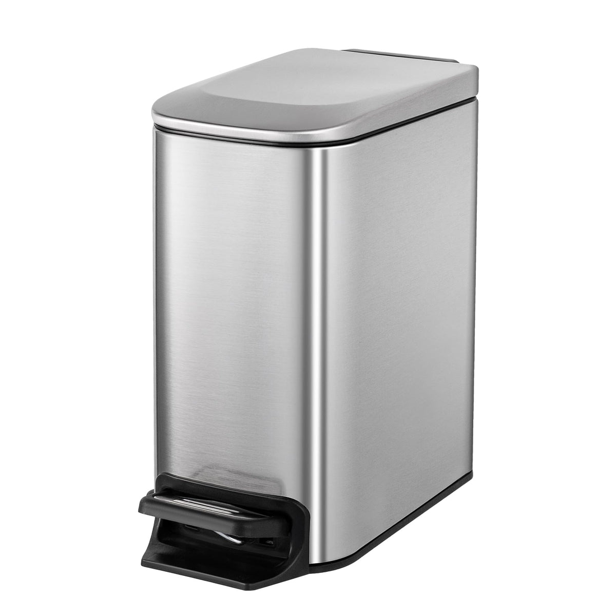 Small Bathroom Trash Can with Lid
