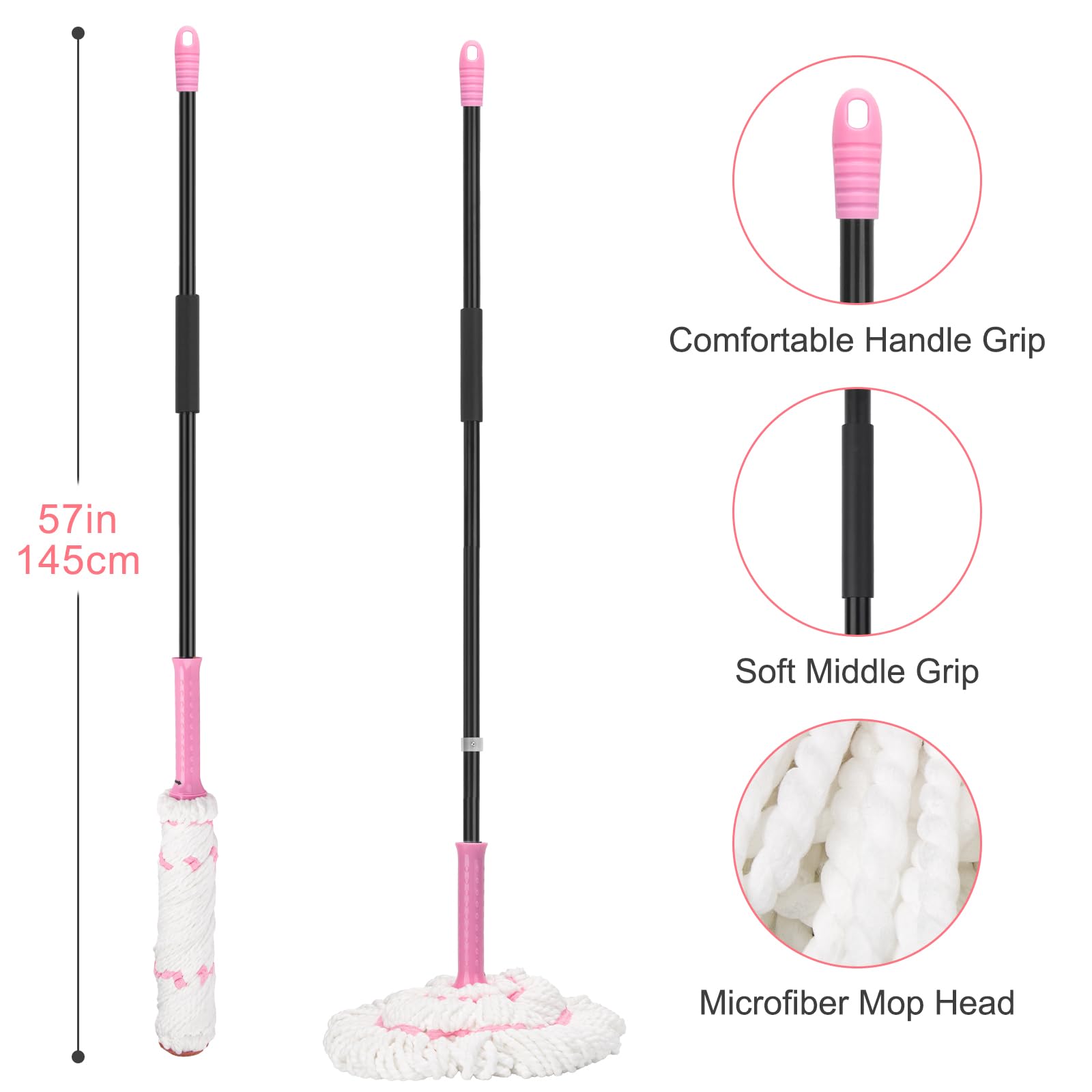 Self Wringing Twist Mop