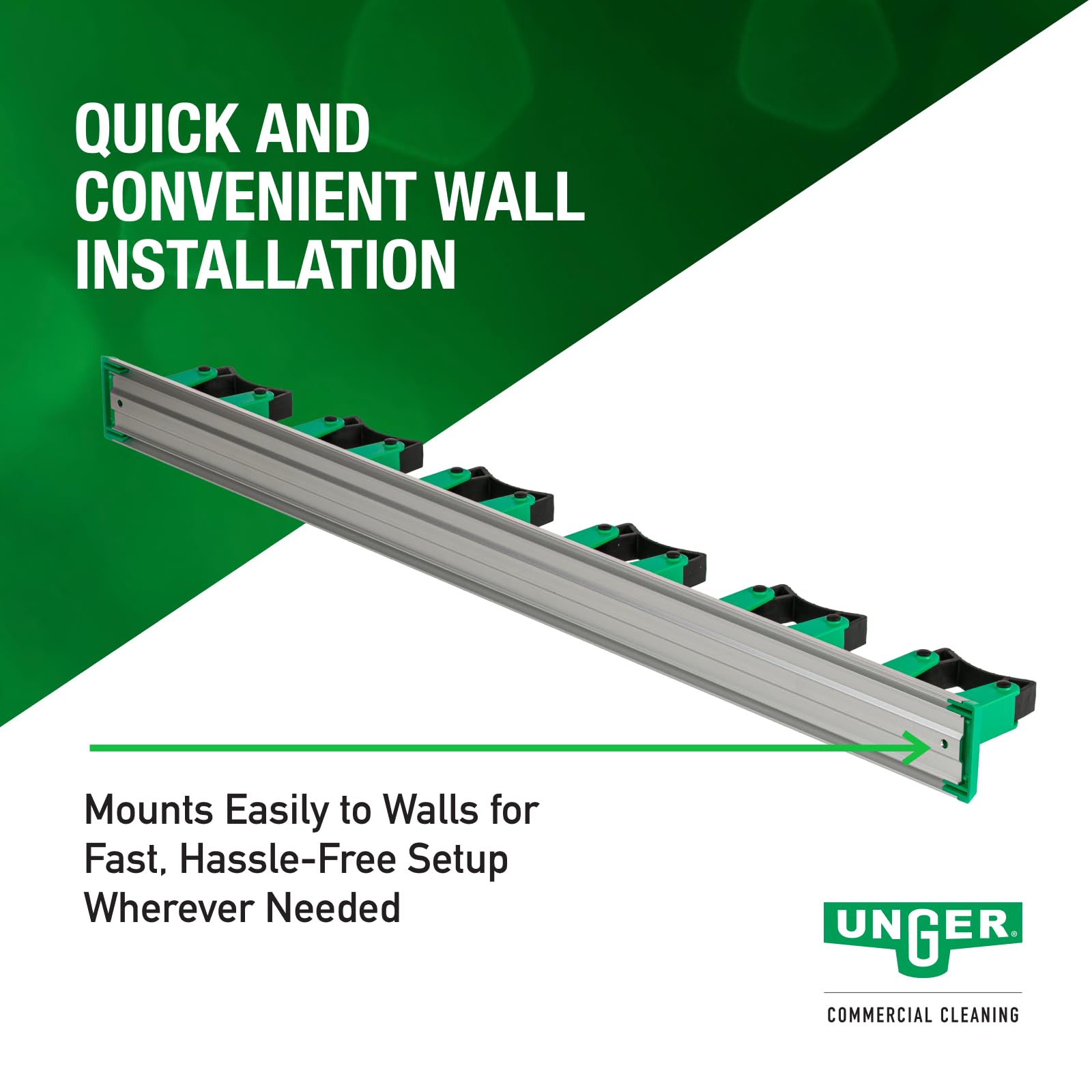 Commercial 28" Broom Holder Wall Mount (5 Holders)