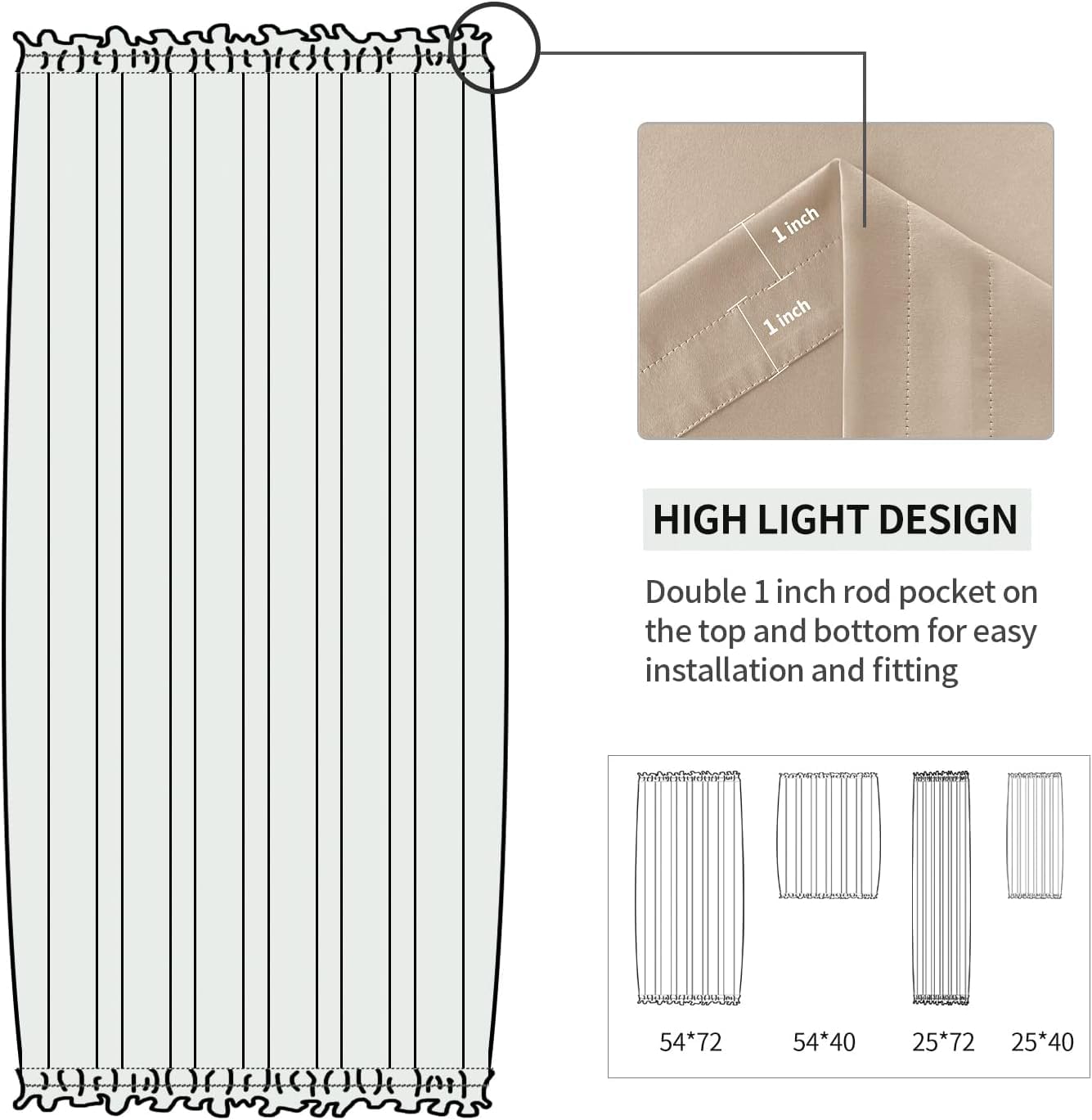 French Door Curtains
