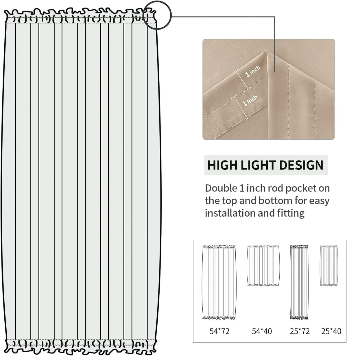 French Door Curtains