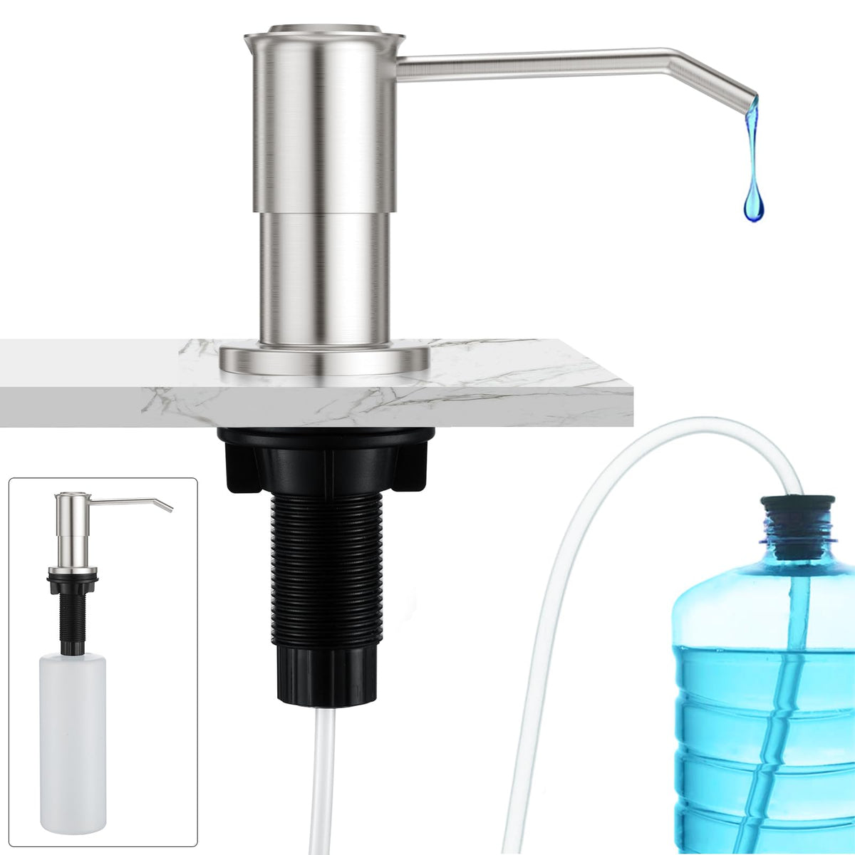 Kitchen Sink Soap Dispenser Countertop for Kitchen Sink