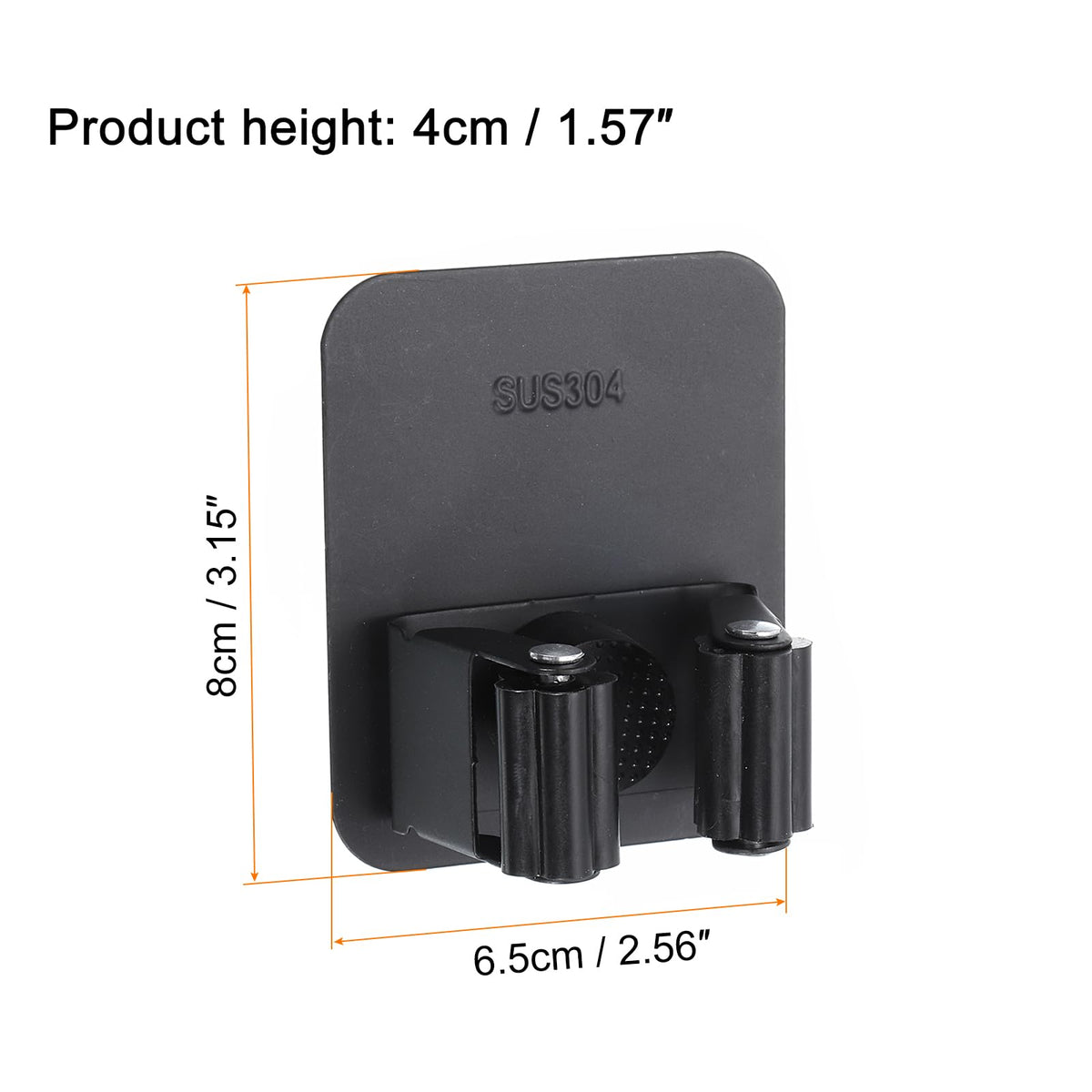 4pcs Mop Broom Holder Wall Mount