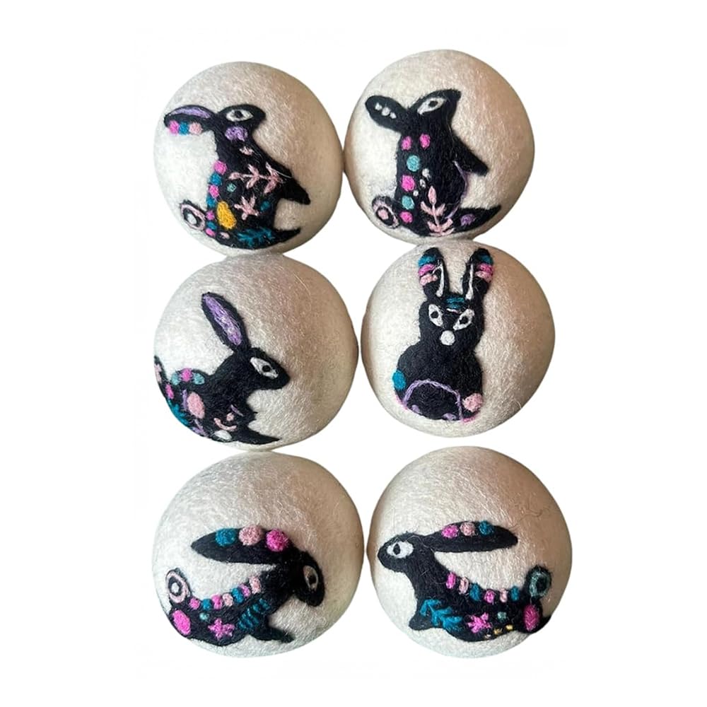 Quality Wool Dryer Balls (6 Count)