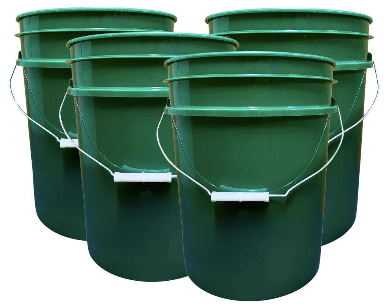5 Gallon Premium HPDE Plastic Bucket