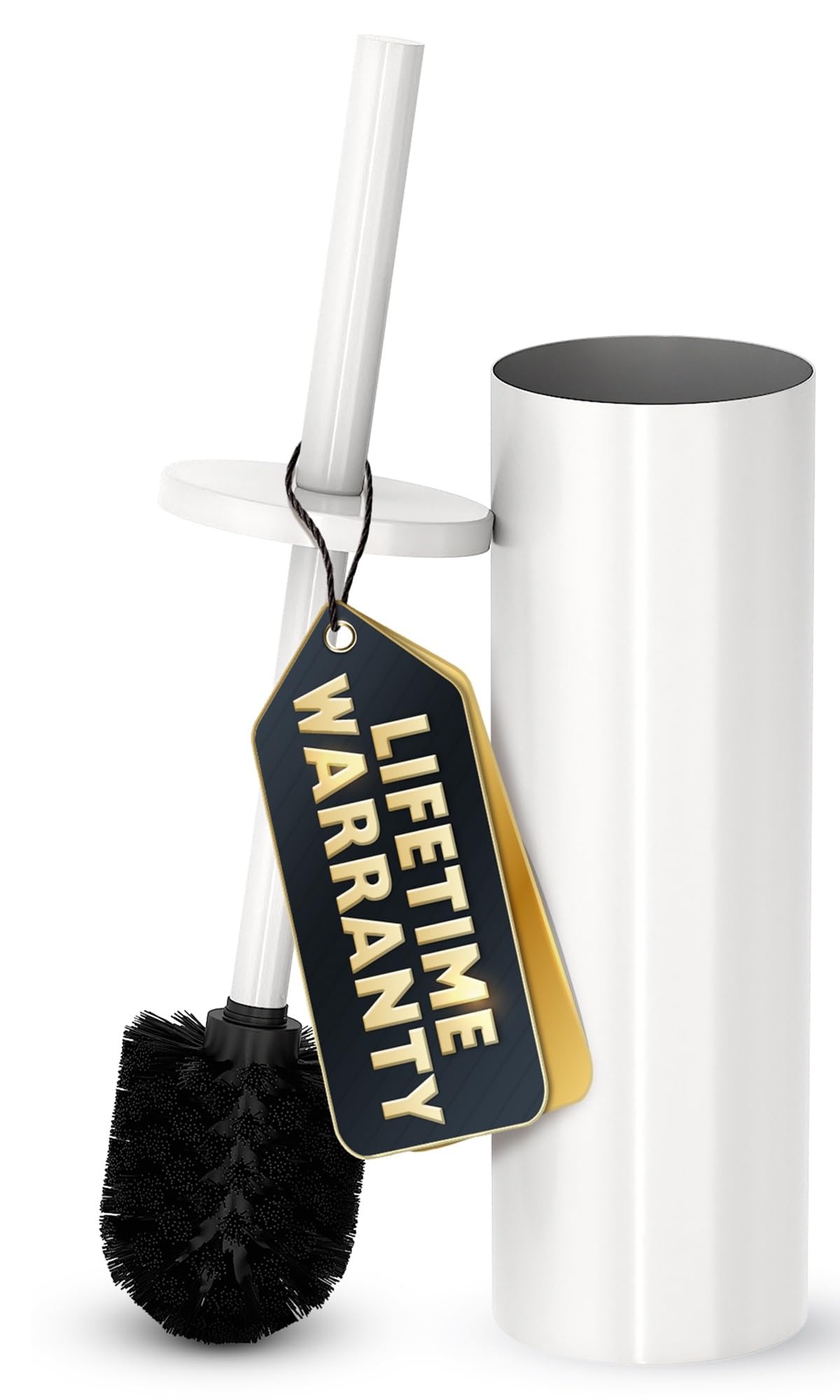 Stainless Steel Toilet Brush and Holder Set