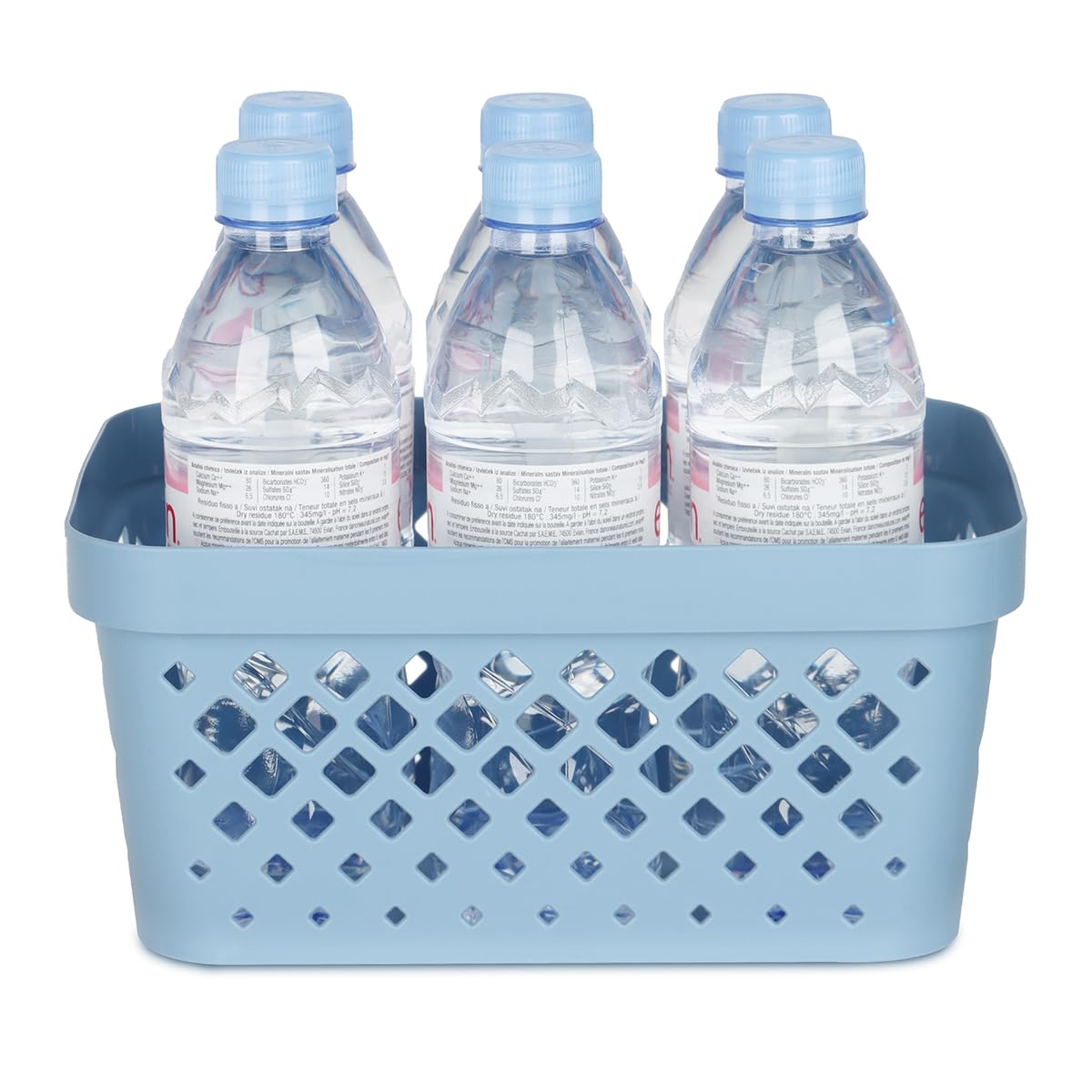Plastic Baskets for Organizing (6 Count)