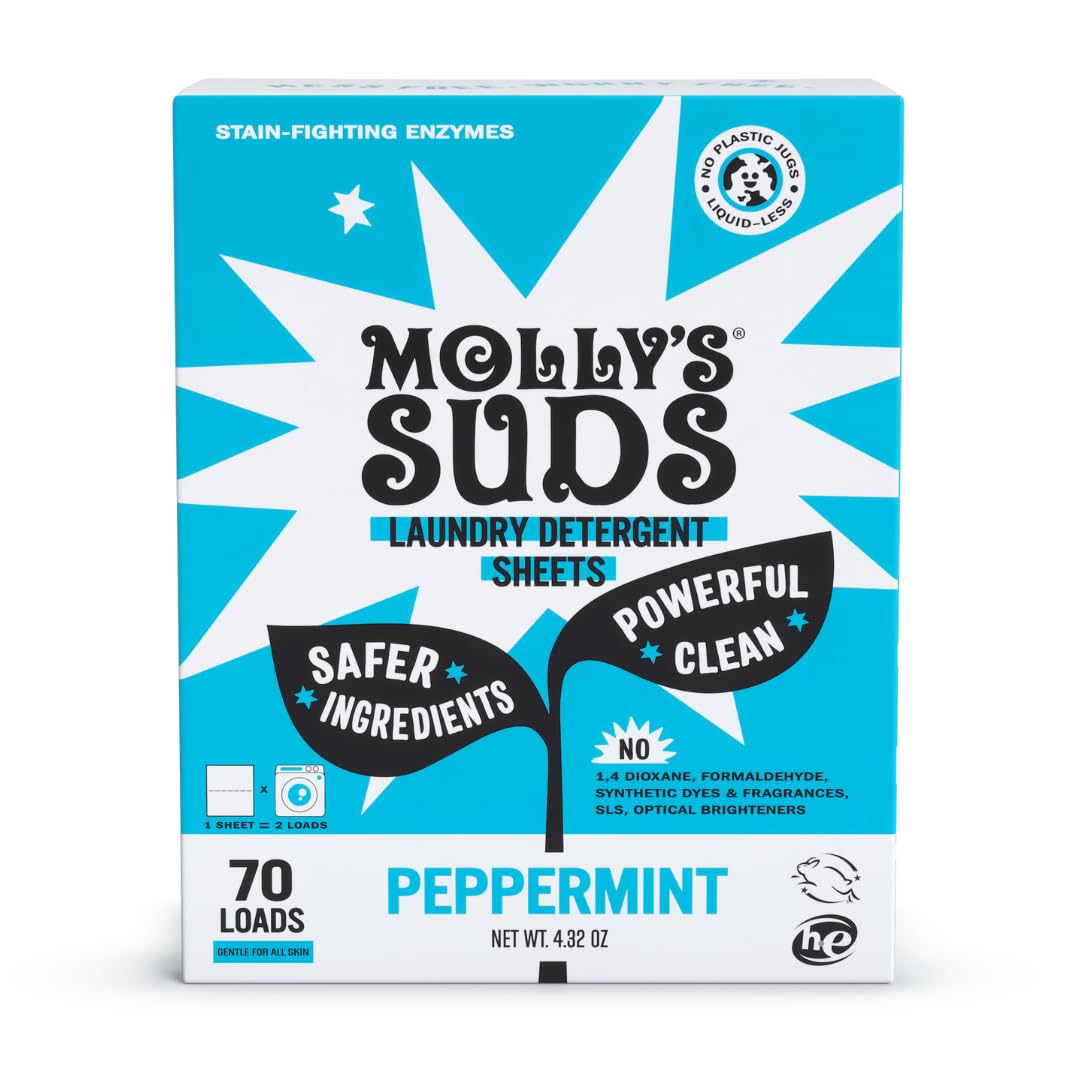 Molly’s Suds Laundry Detergent Sheets (70 Count)