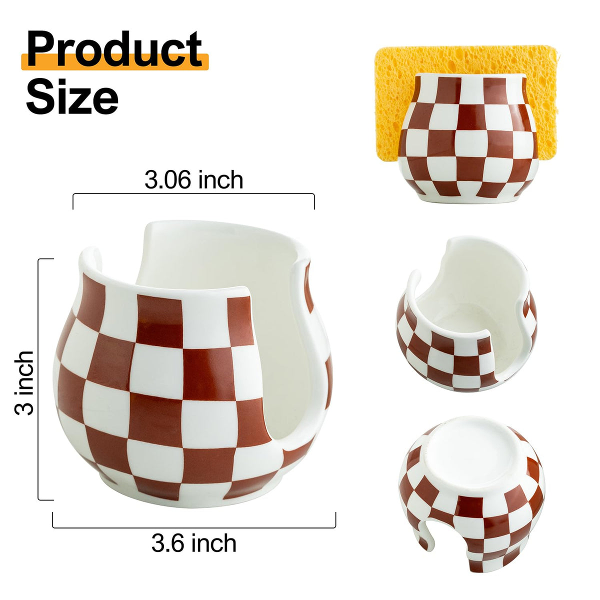 Sponge Holder for Kitchen Sink