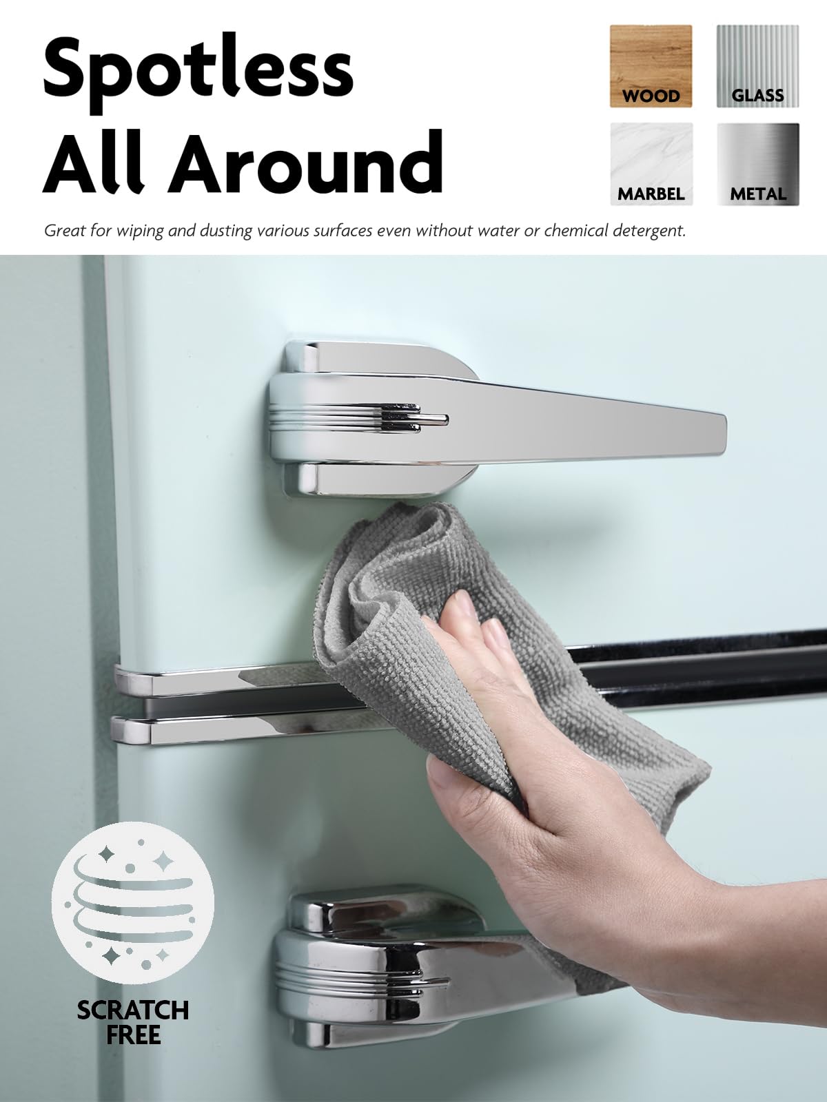 Microfiber Cleaning Cloth Roll (60 Count) - ModHome Supplies