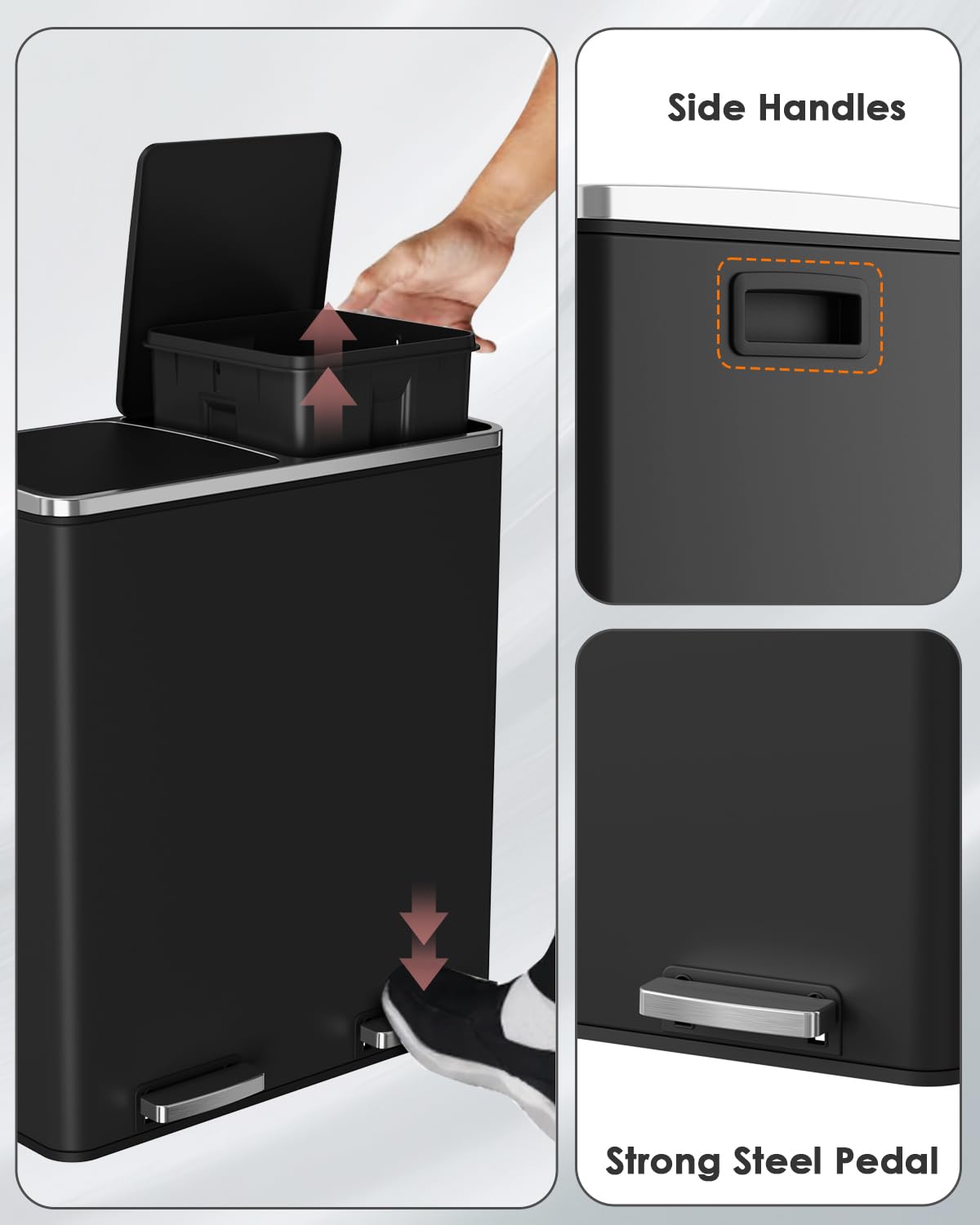 Dual Trash Can