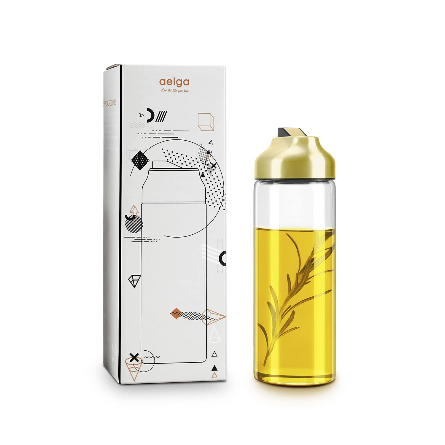 Gold Oil Dispenser