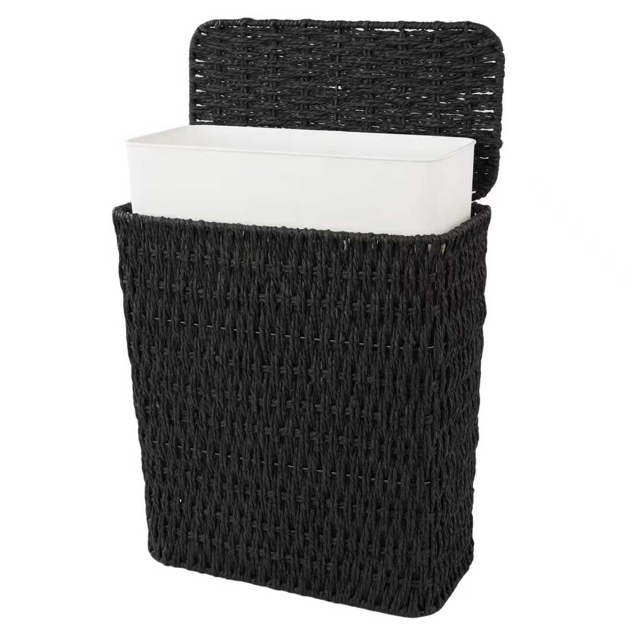 3 Gallon Paper Rope Bathroom Trash Can