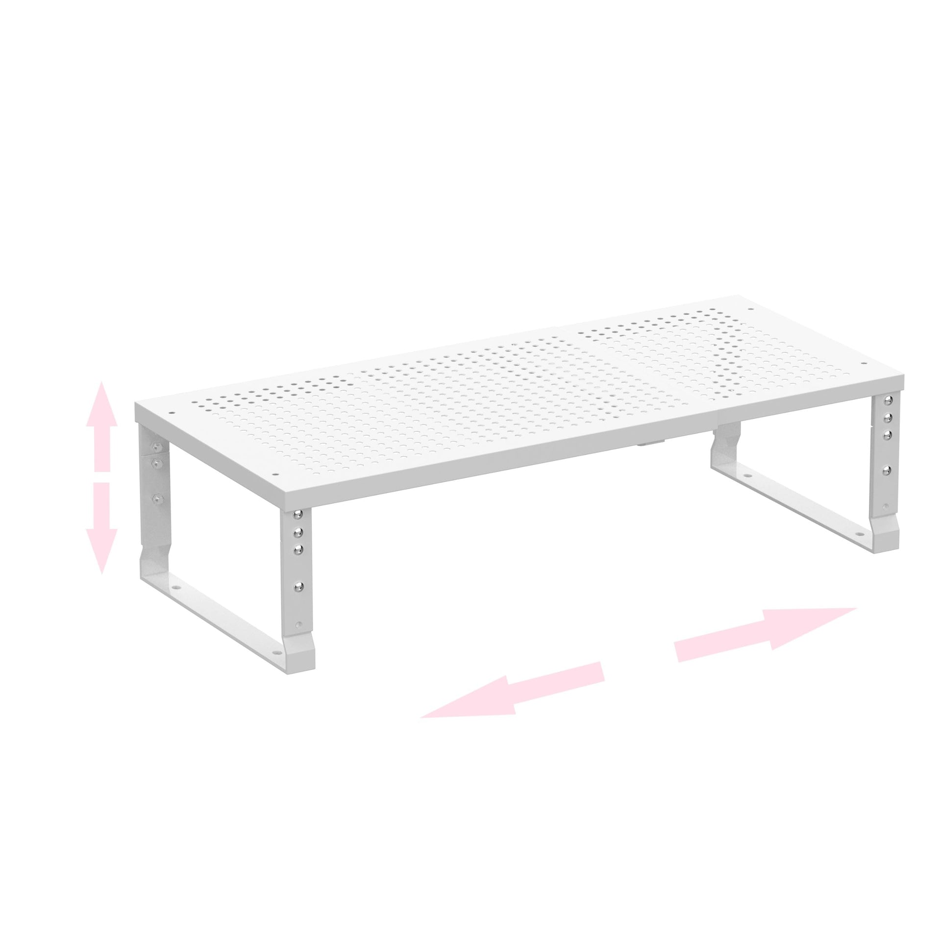 Metal Stackable Expandable Storage Shelf
