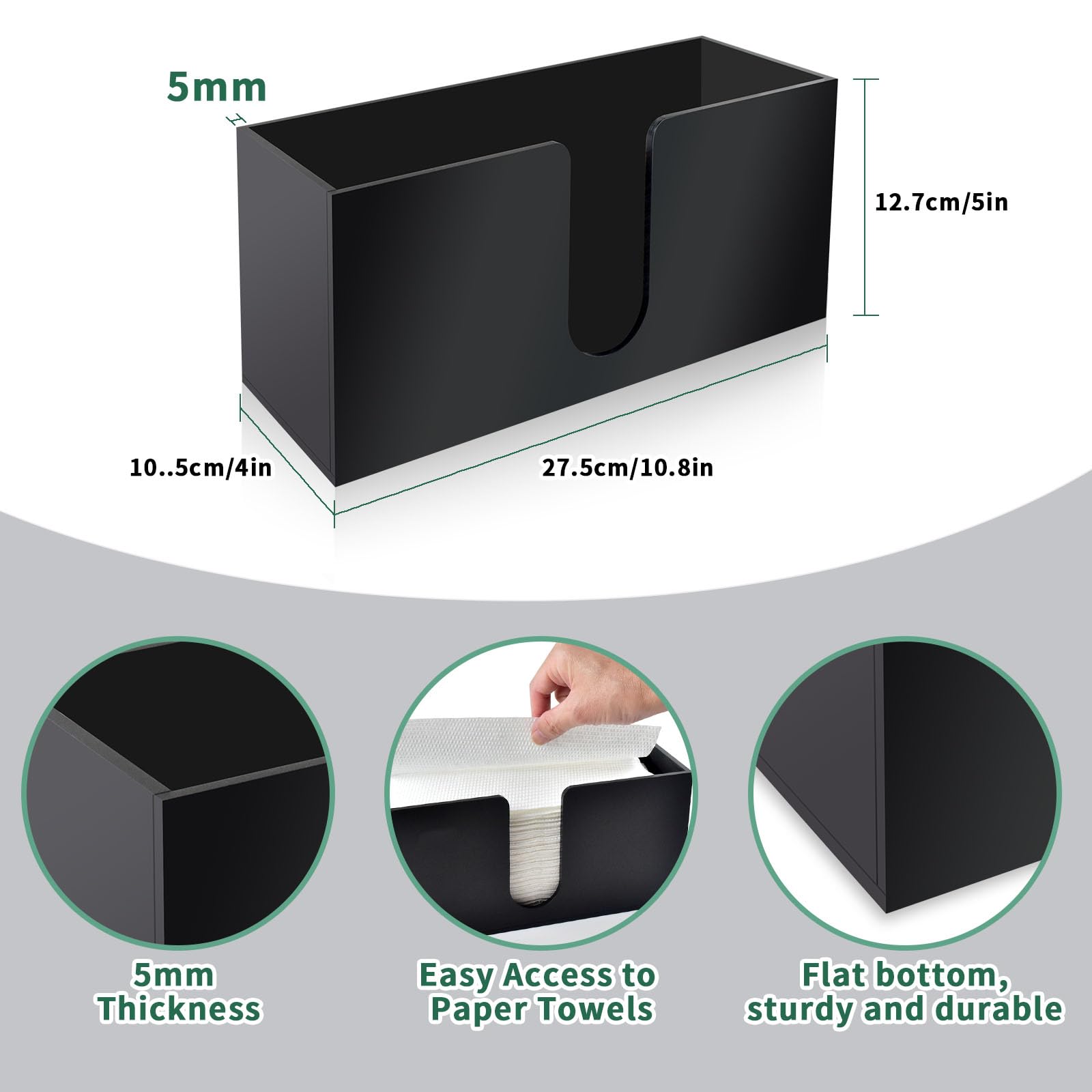 Paper Towel Holder Countertop (4 Count)