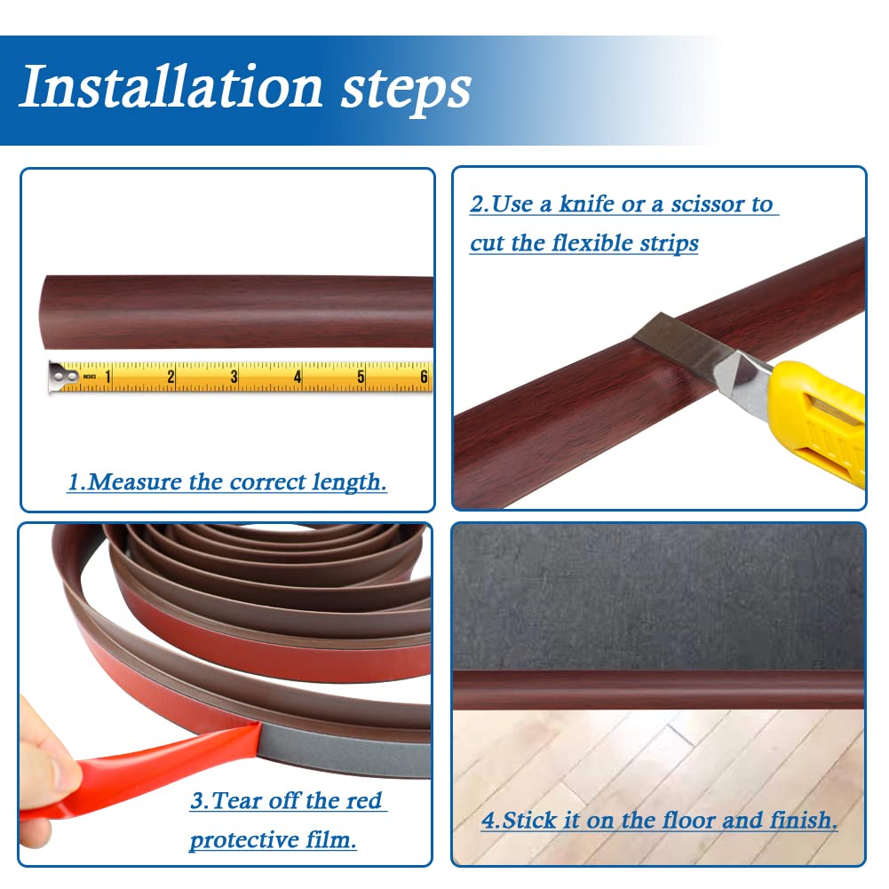 Carpet Transition Strip Self Adhesive Floor Transition Strip