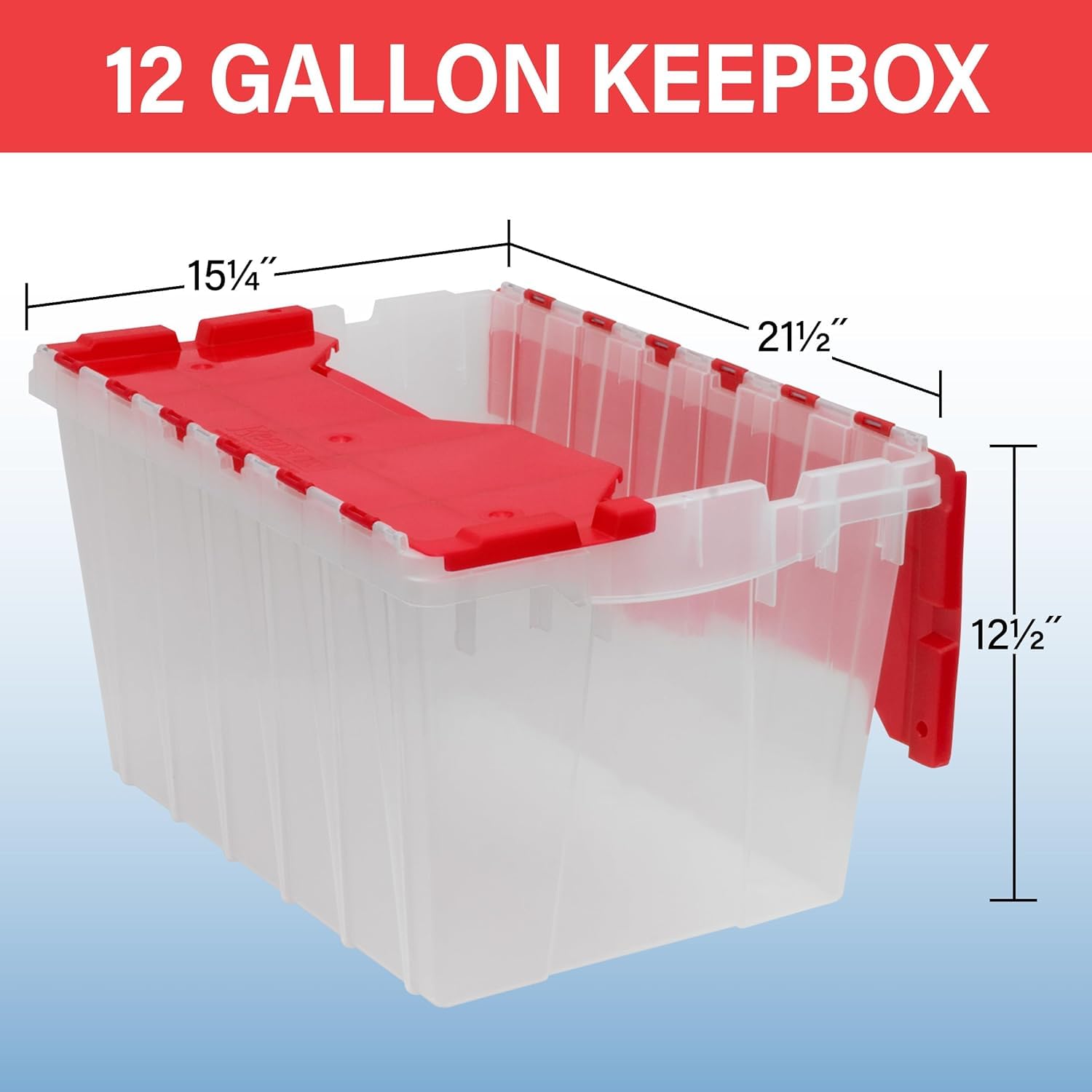 KeepBox 12 Gallon Storage Container