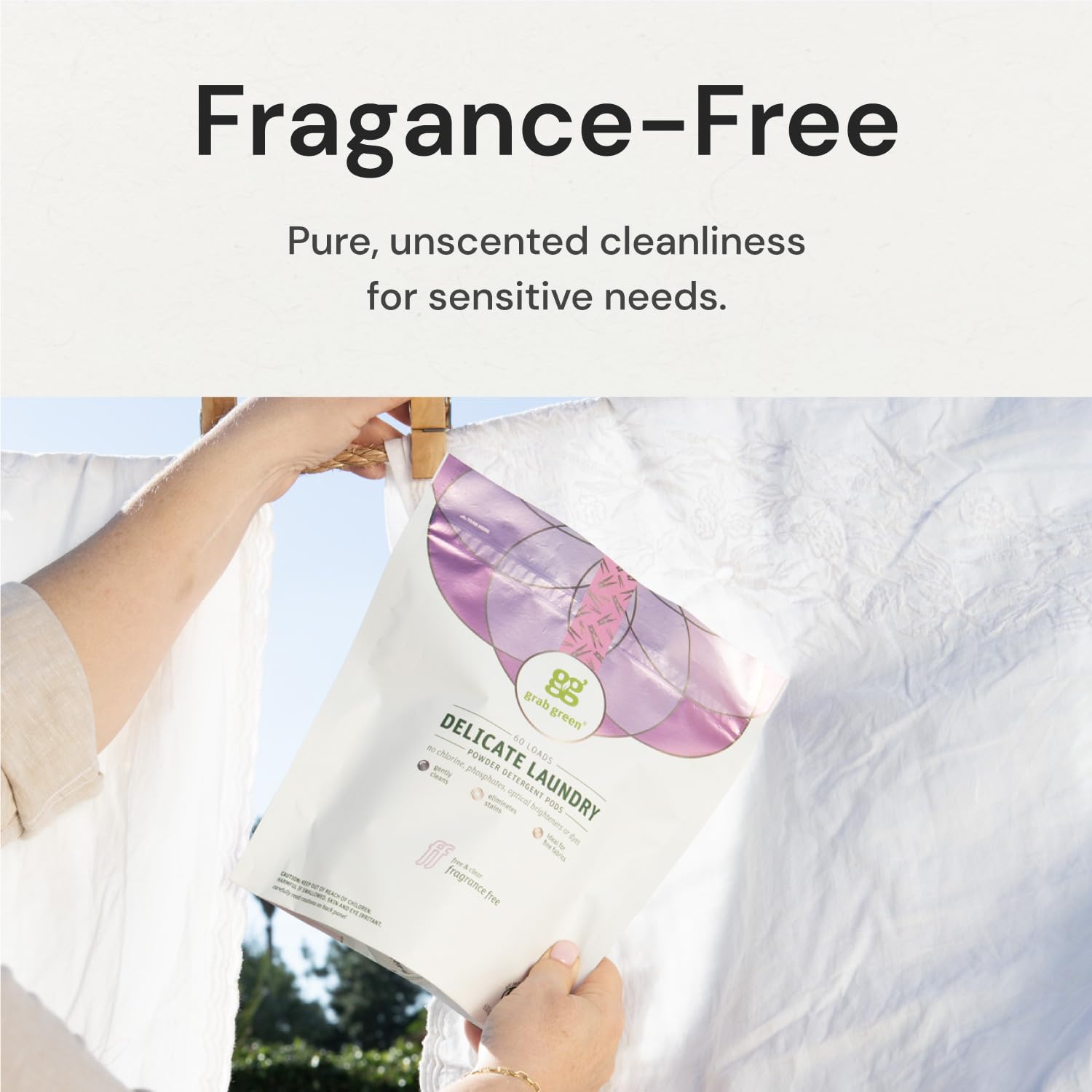 Delicate Laundry Detergent Pods (60 Count)