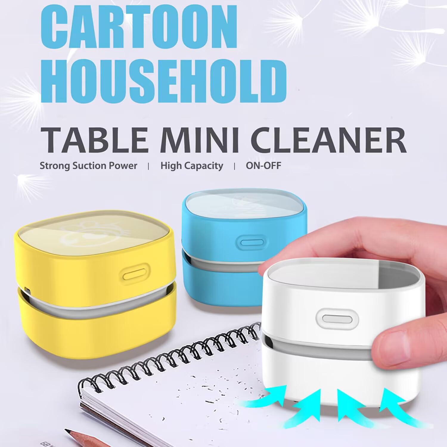 Mini Desktop Vacuum Cleaner for Table Dust