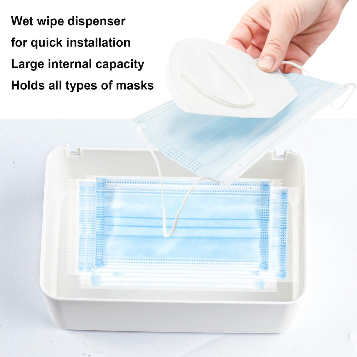 2 Pcs Diaper Wipes Dispenser